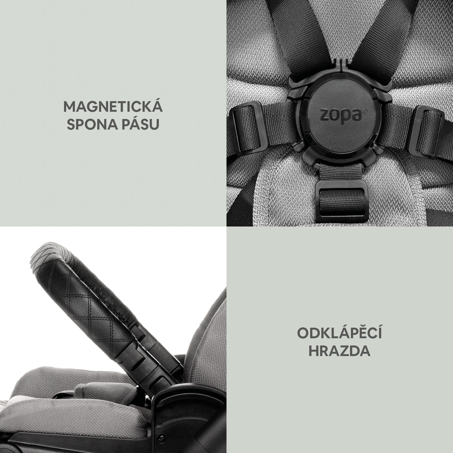 ZOPA Sportovní kočárek Move Cross 3, Metal Grey