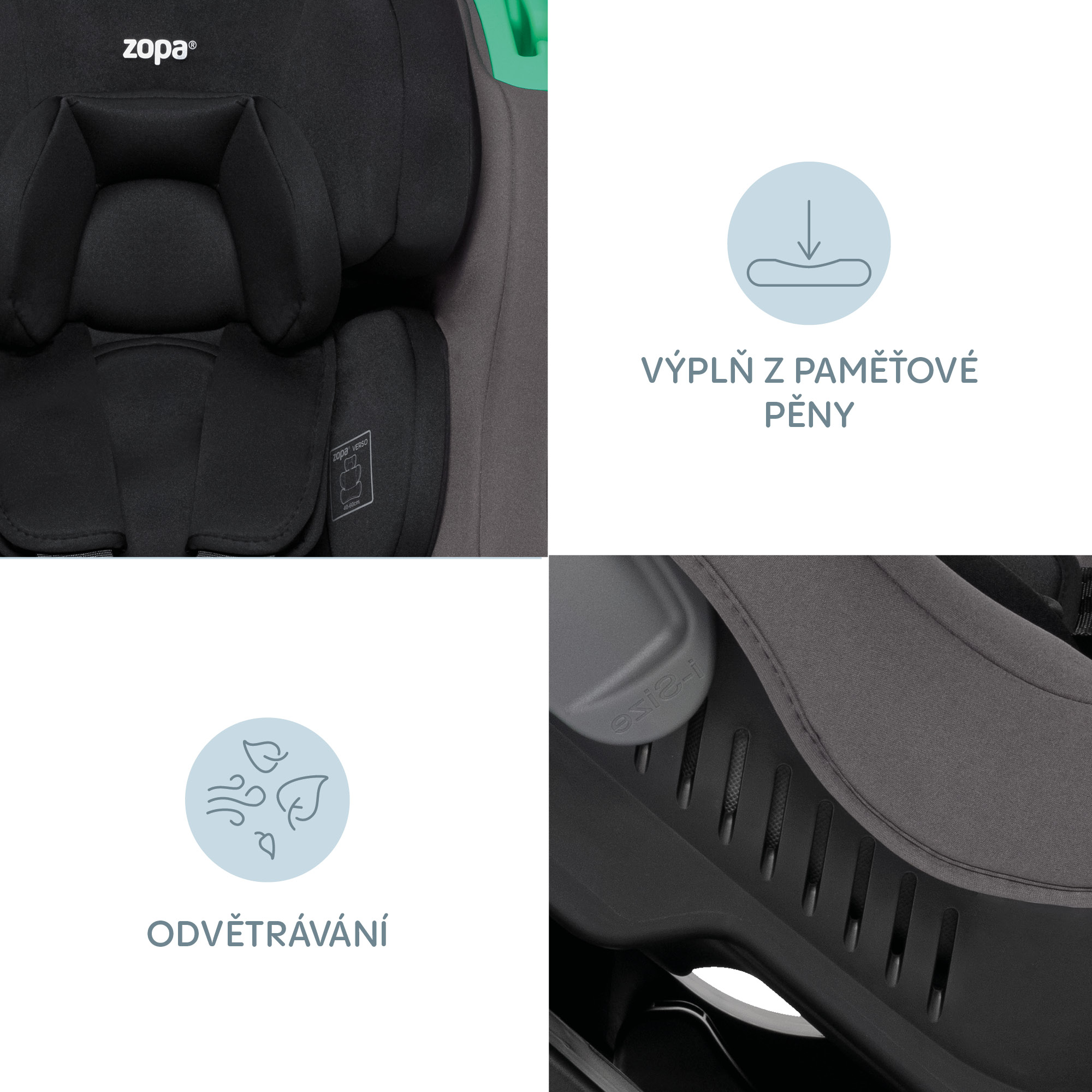 ZOPA Verso R129 i-size 2026 Toffee Brown