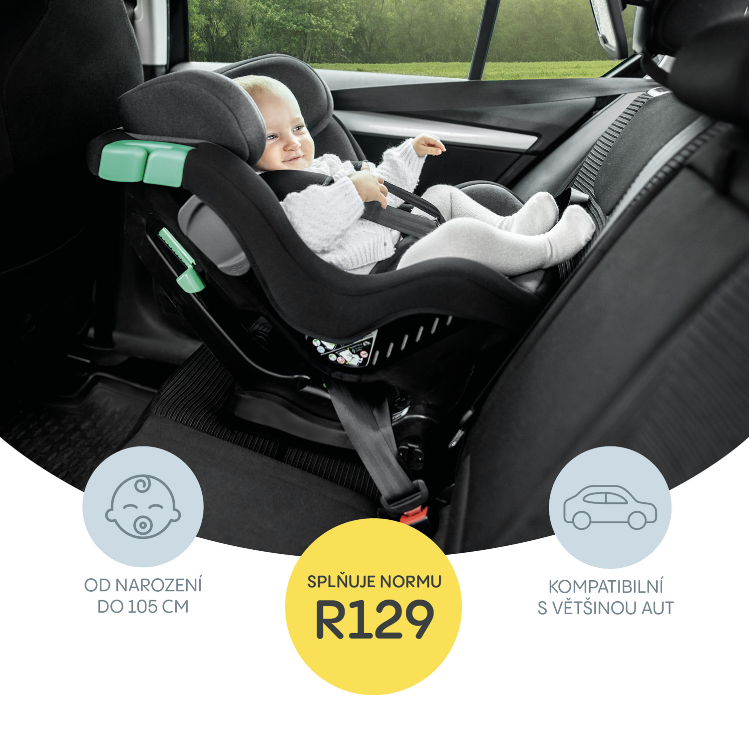 Autosedačka Verso R129, Ivory Beige
