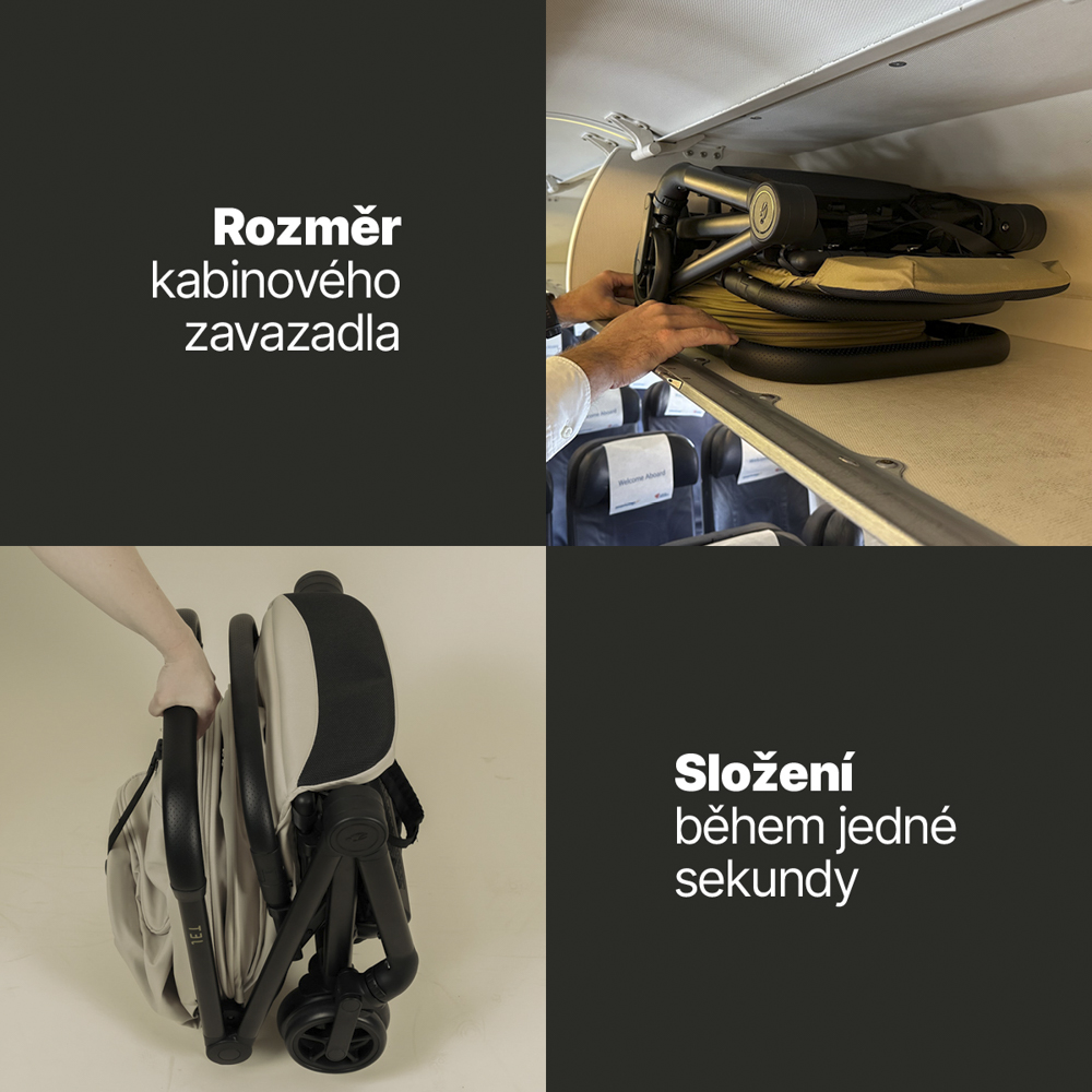 Zopa Sportovní kočárek Jet, Shade Grey