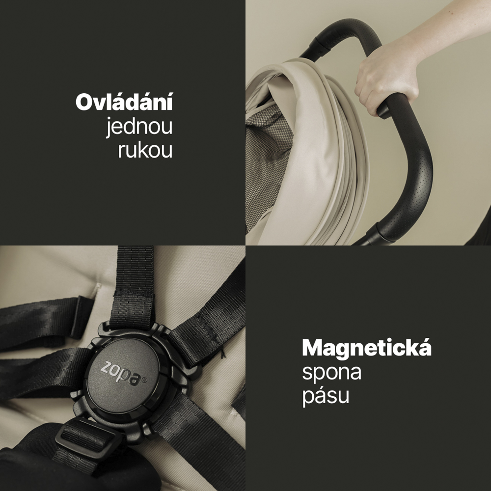 Zopa Sportovní kočárek Jet, Shade Grey