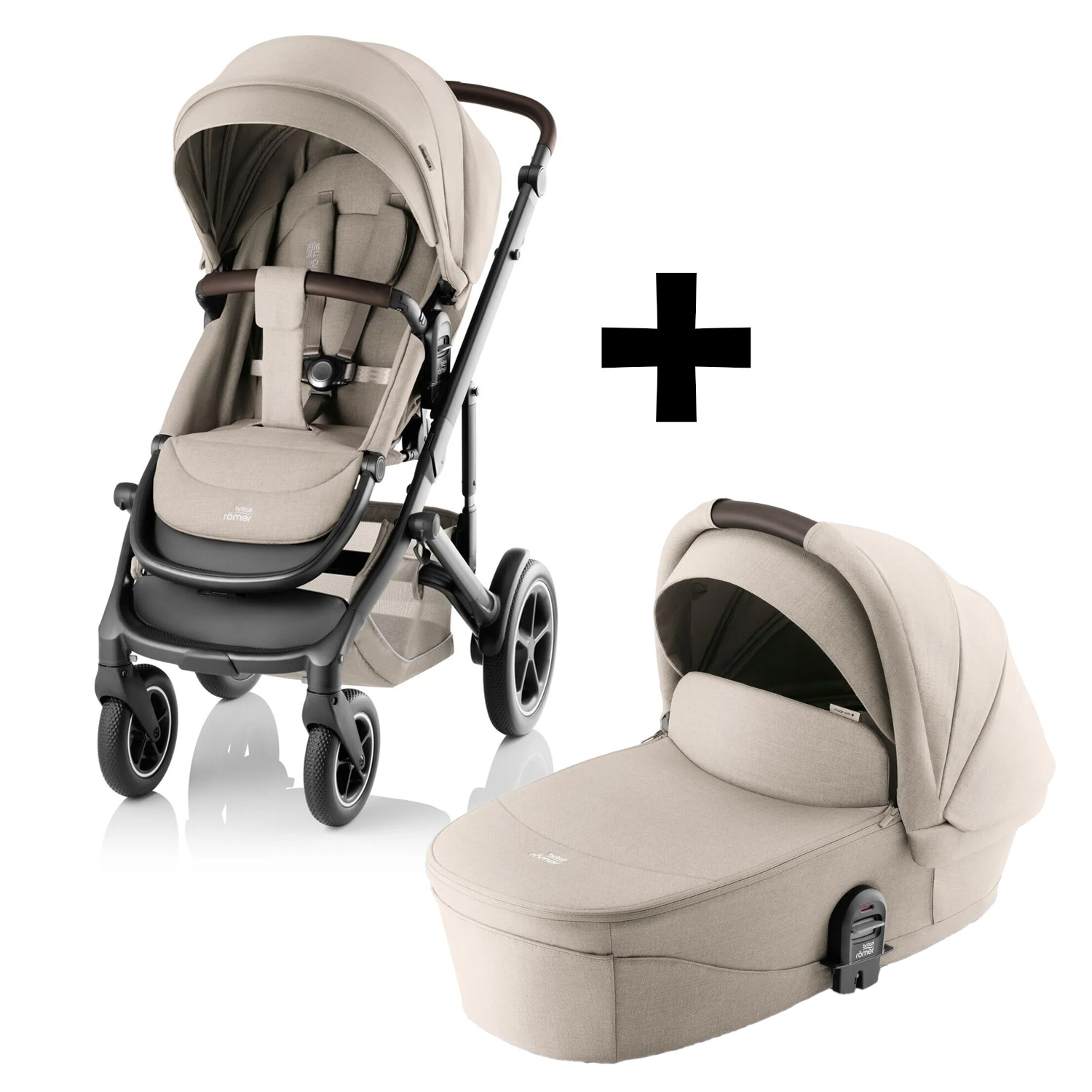 Set kočárek Smile 5Z + hluboká korba  Style, Teak