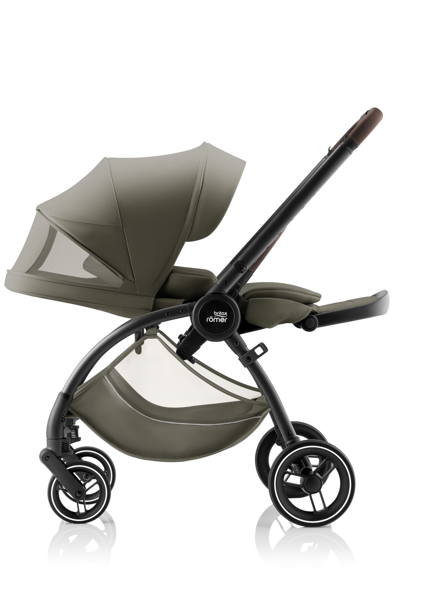 Set kočárek Rio + hluboká korba + autosedačka Baby-Safe PRO + Vario Base 5Z Lux, Urban Olive