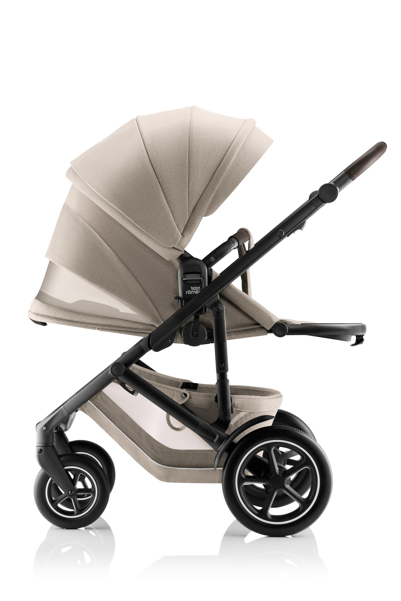 Set kočárek Smile 5Z + hluboká korba + autosedačka Baby-Safe PRO Style, Teak