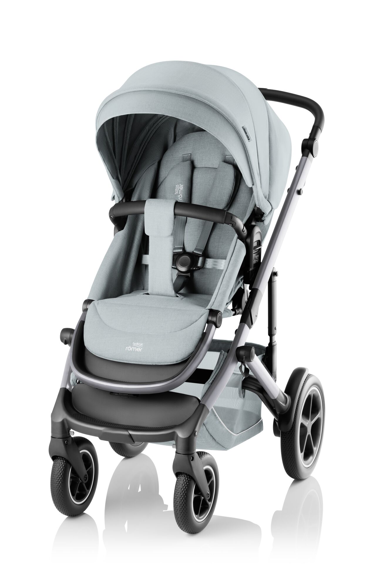 Set kočárek Smile 5Z + hluboká korba + autosedačka Baby-Safe PRO + Vario Base 5Z Style, Harbor Blue