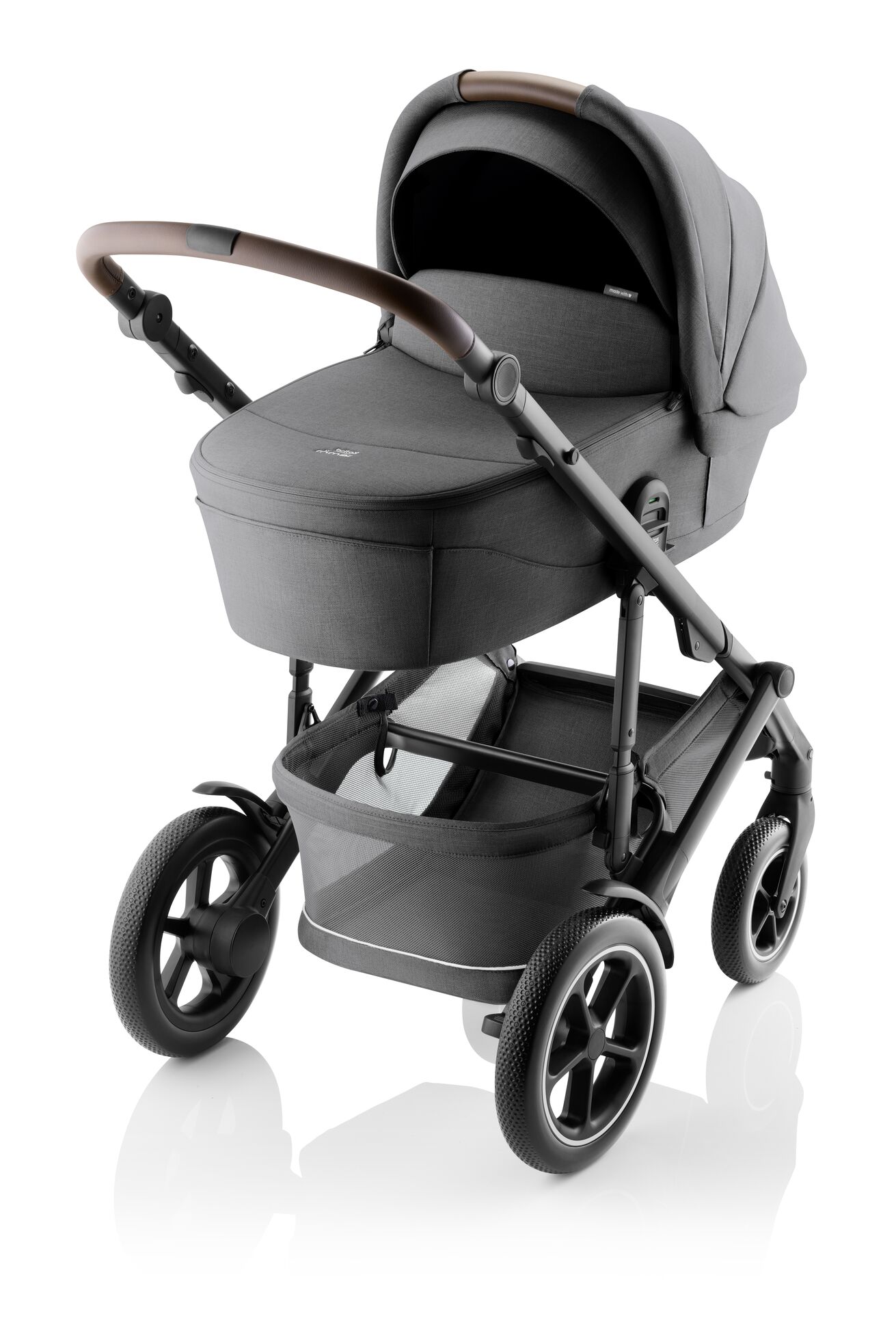 Set kočárek Smile 5Z + hluboká korba + autosedačka Baby-Safe PRO + Vario Base 5Z Style, Mineral Grey
