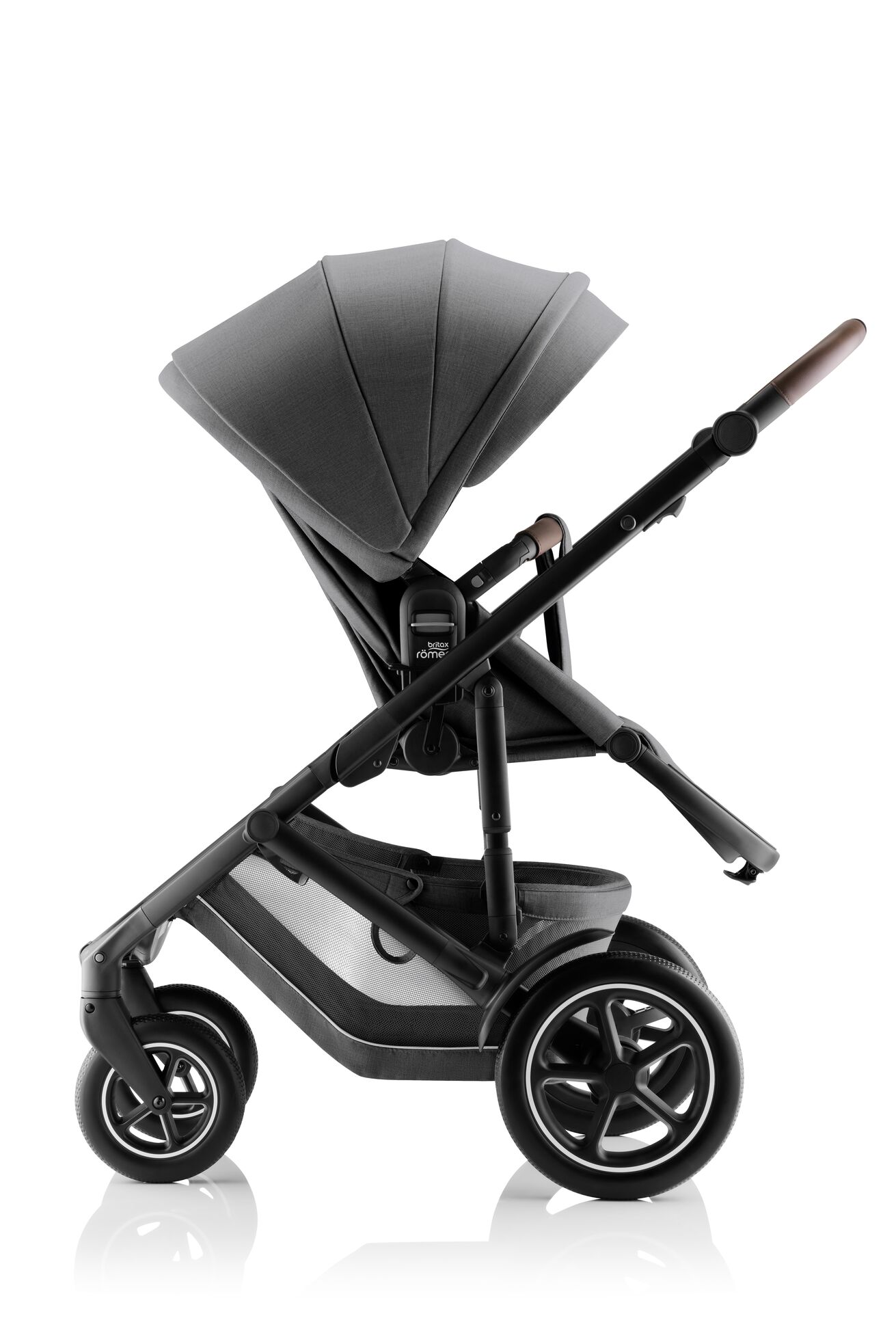 Set kočárek Smile 5Z + hluboká korba + autosedačka Baby-Safe PRO + Vario Base 5Z Style, Mineral Grey