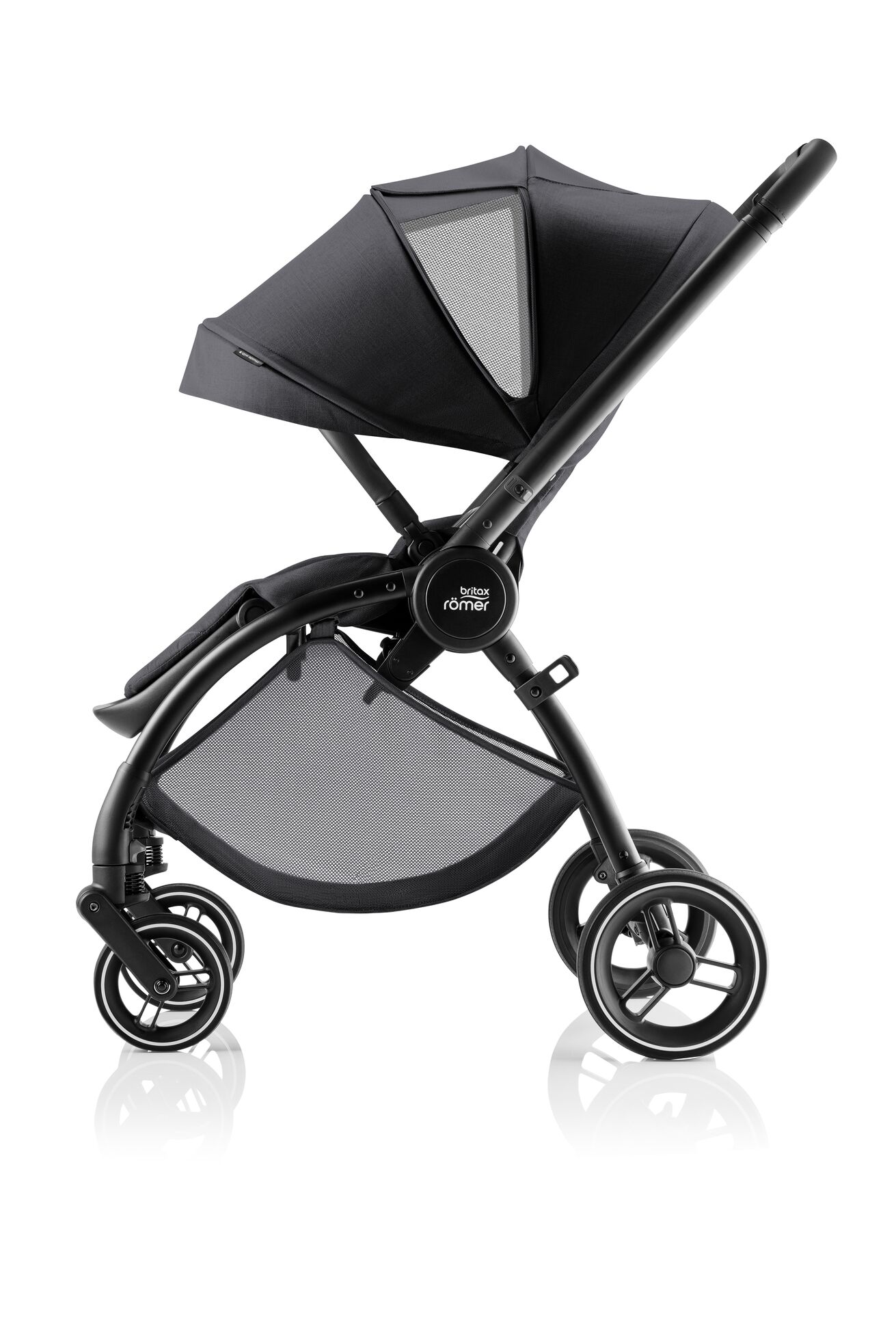 Set kočárek Rio + hluboká korba + autosedačka Baby-Safe PRO Style, Carbon Black