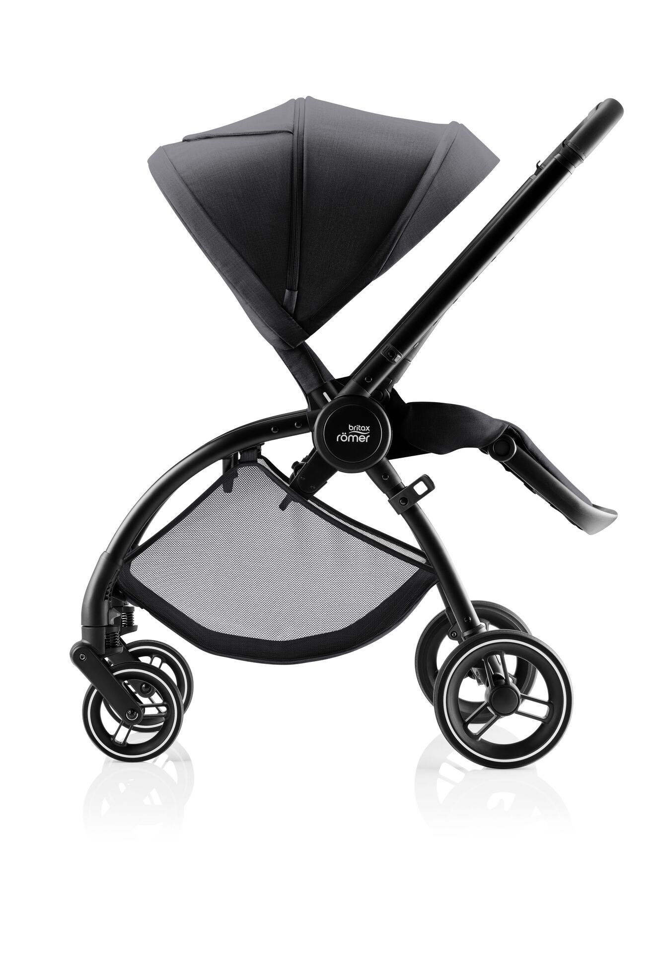 Set kočárek Rio + hluboká korba + autosedačka Baby-Safe PRO Style, Carbon Black