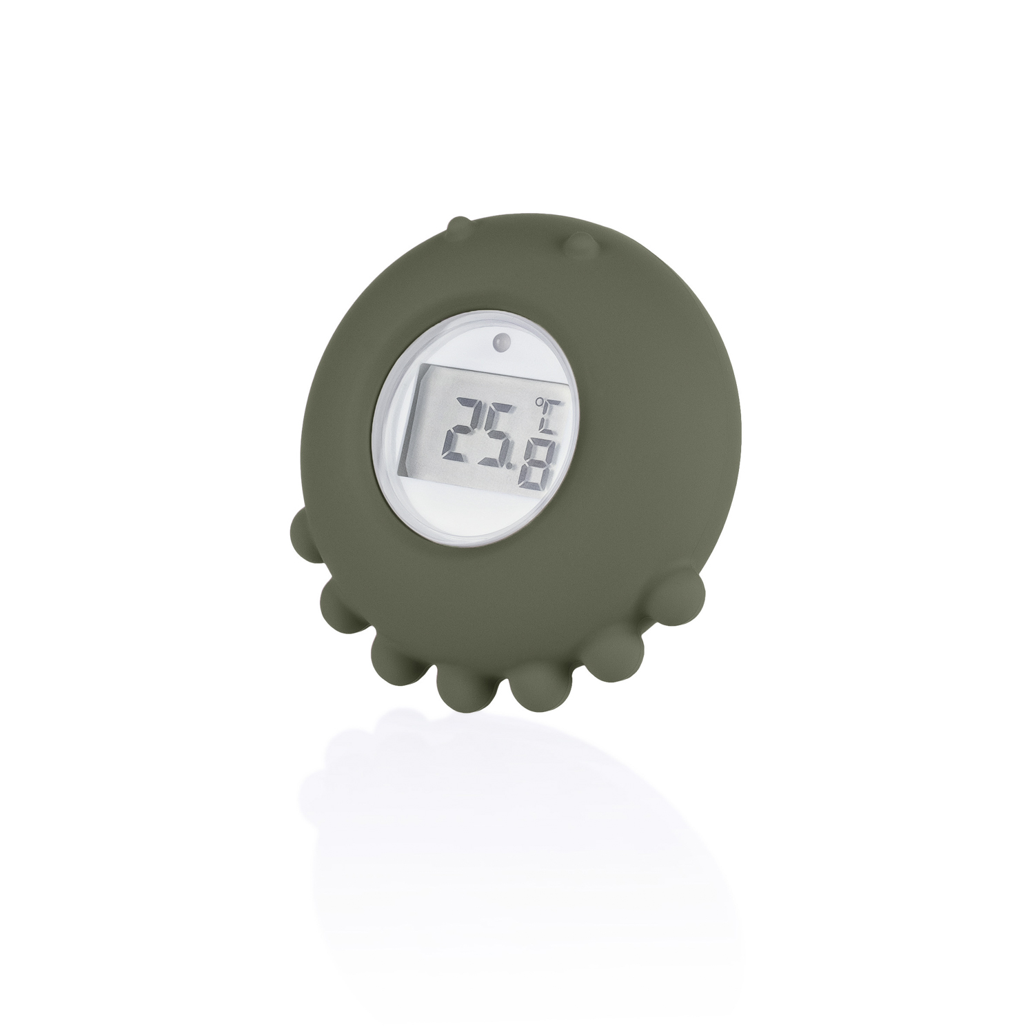 Zopa Silikonový digitální teploměr 2v1, Forest Green