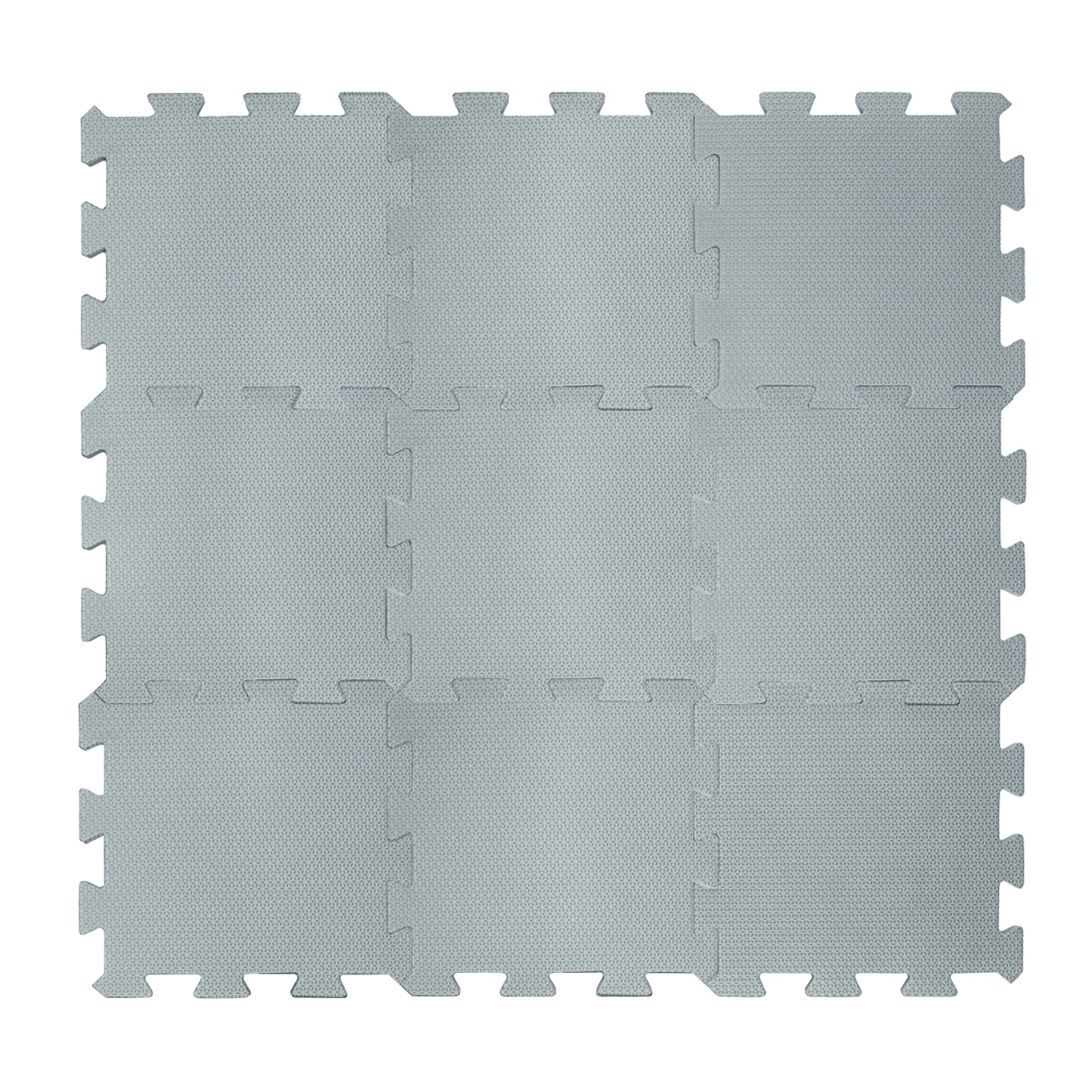 Pěnová podložka Puzzle 30x30 cm 9ks, Light Grey