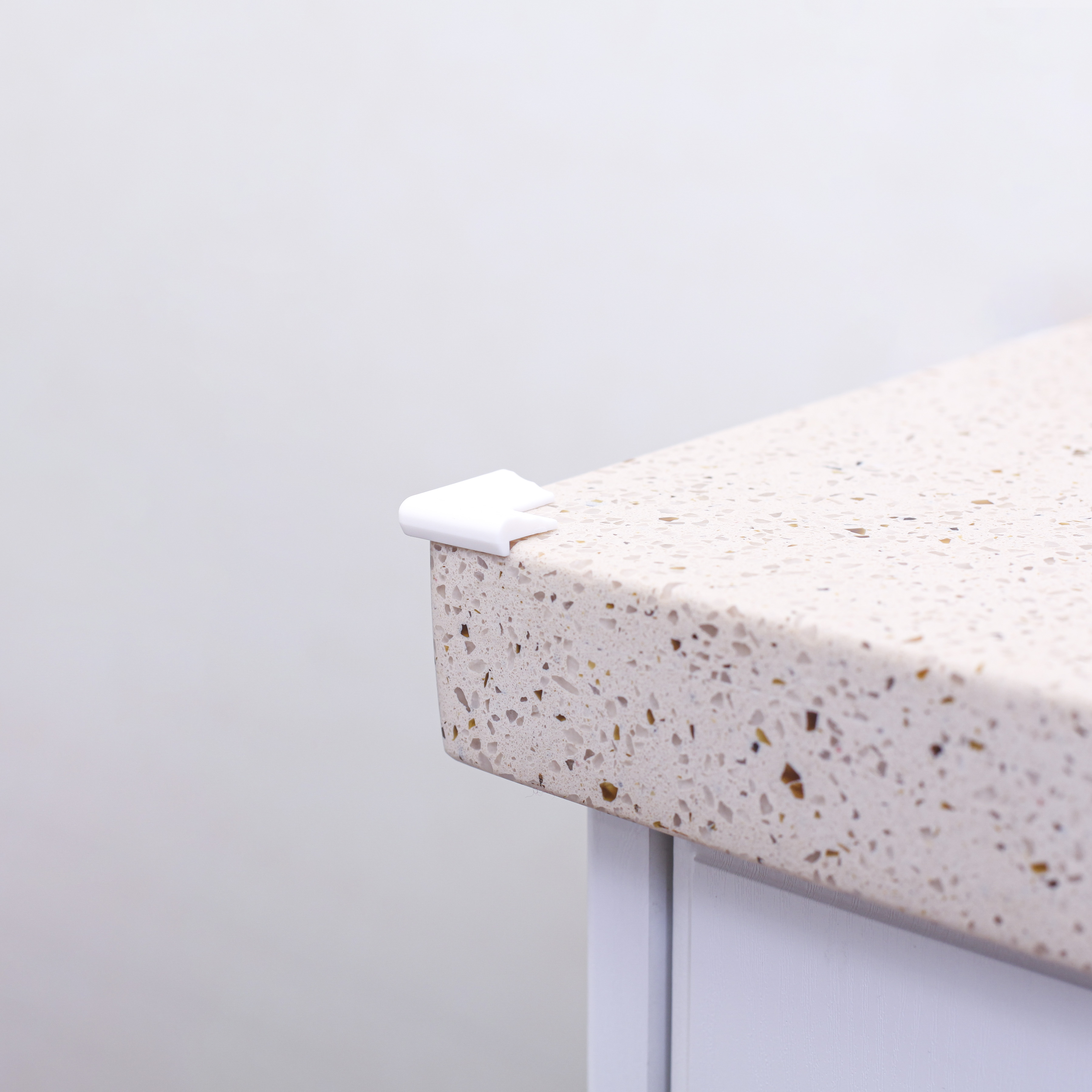 ZOPA Gumová ochrana rohů 8ks, off white