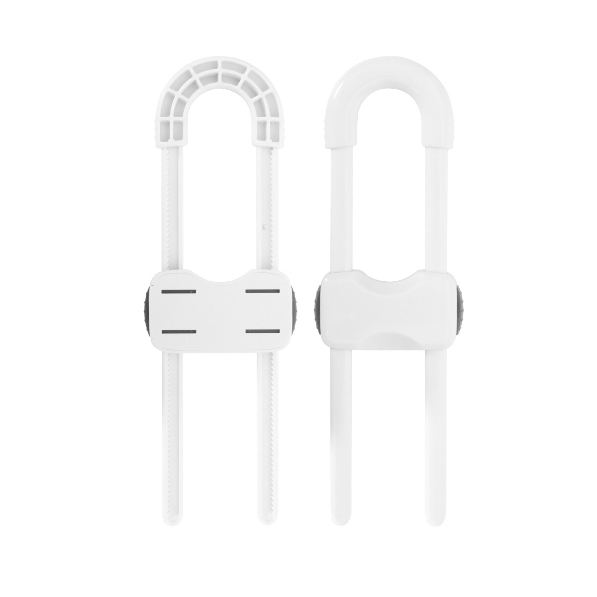 ZOPA Zámek na úchyty skříněk 2ks, white