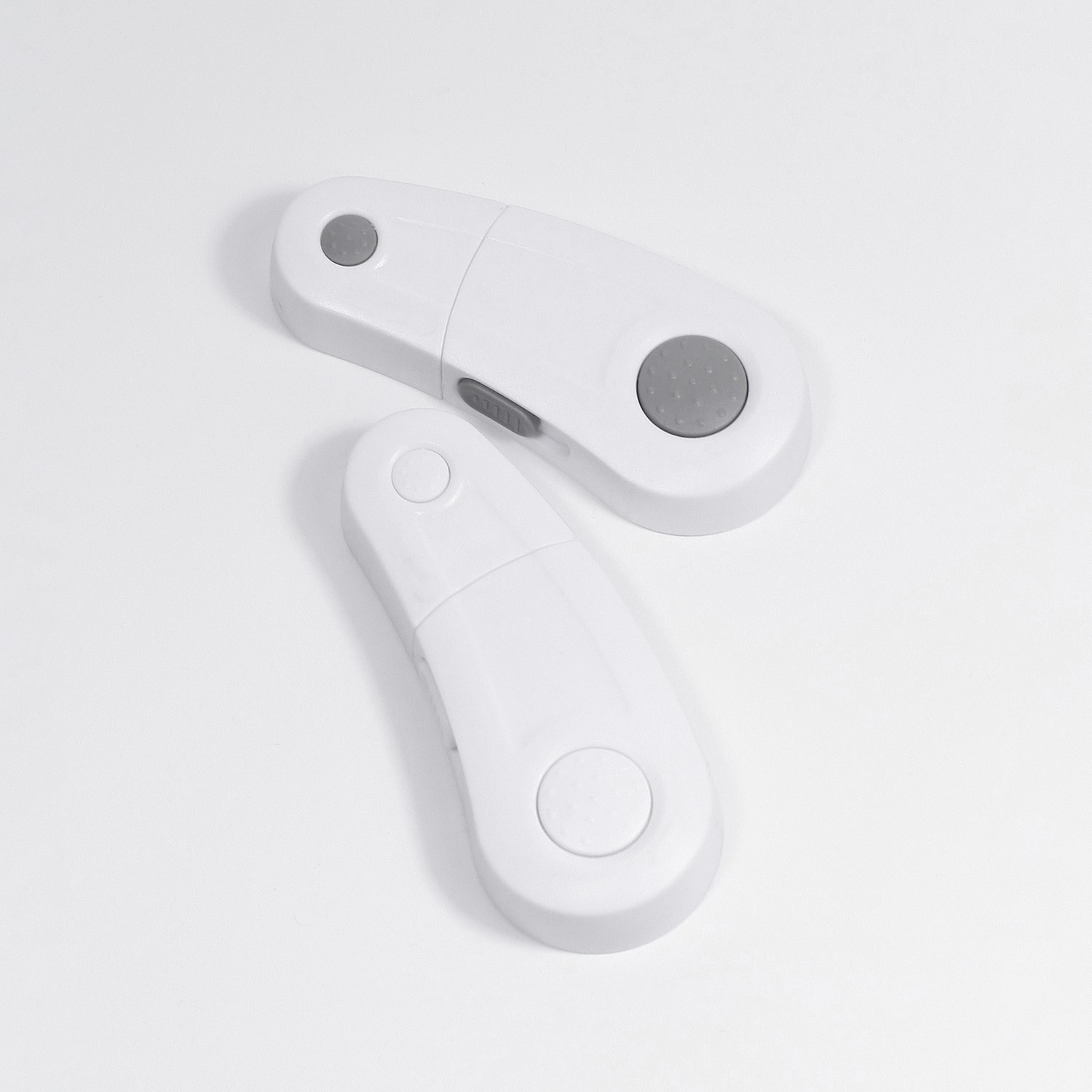 ZOPA Zámek skříněk 2ks, white/grey