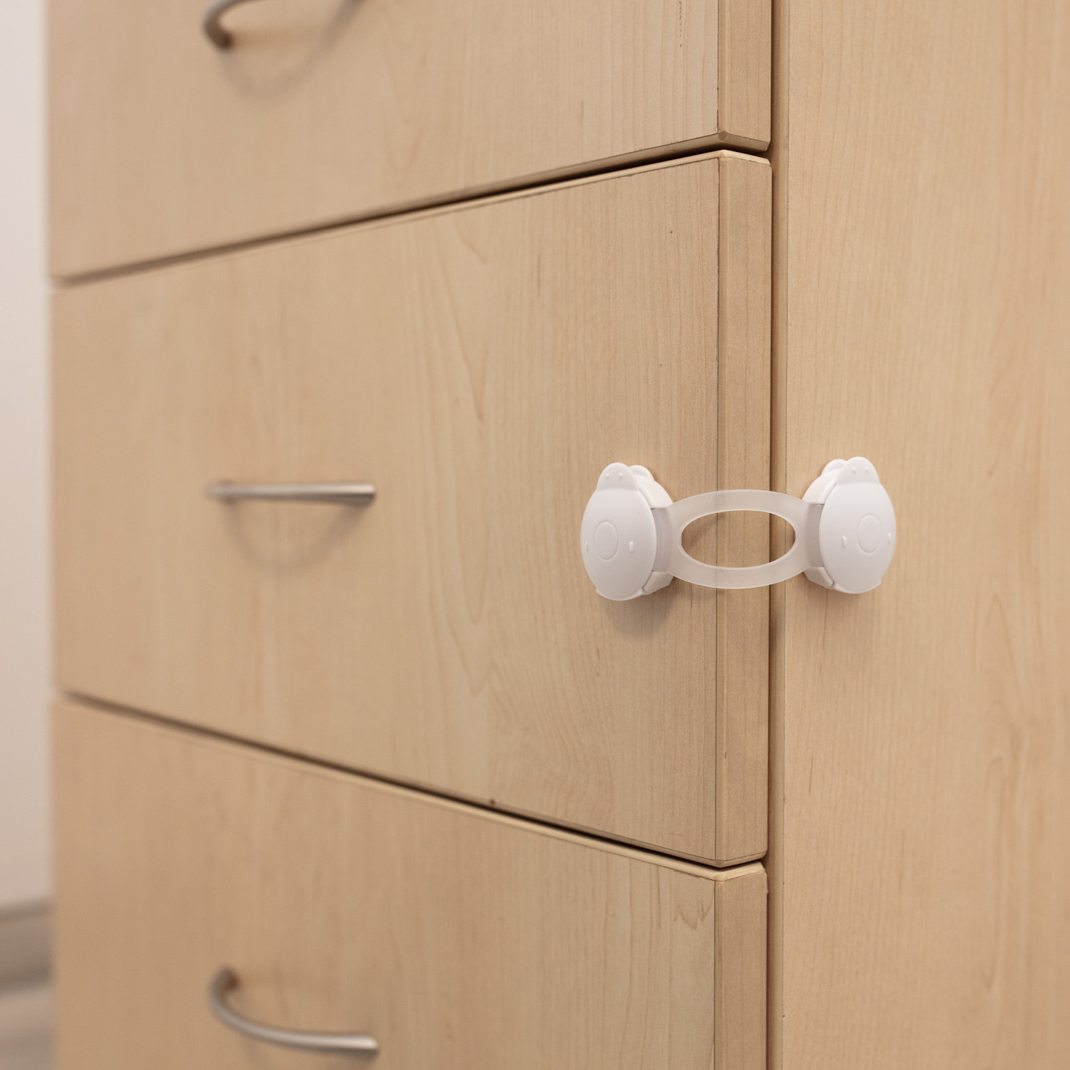 ZOPA Mini zámek skříněk ohebný 2ks, white