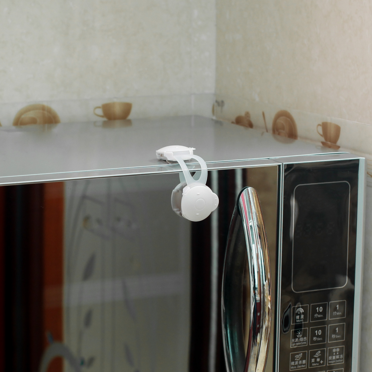 ZOPA Mini zámek skříněk ohebný 2ks, white