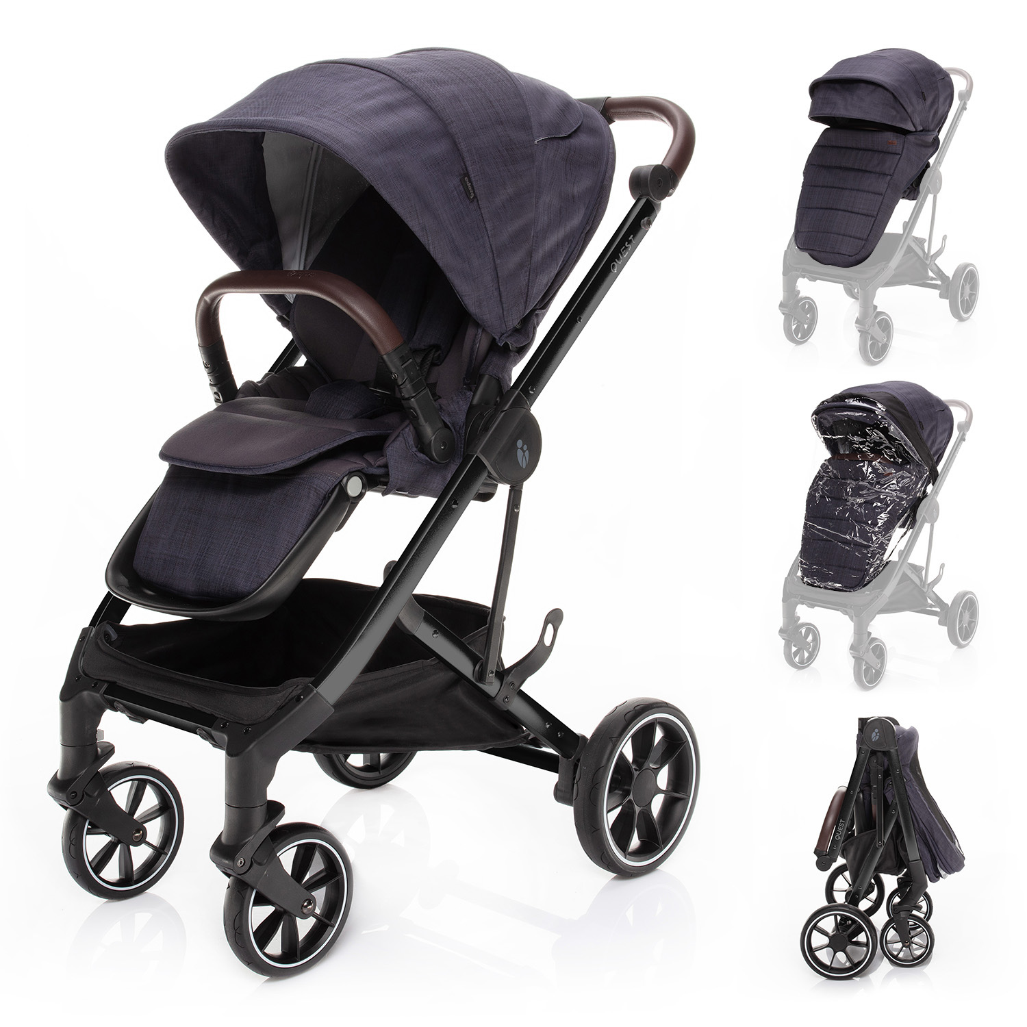 ZOPA Kočárek Quest, Midnight Navy/Black