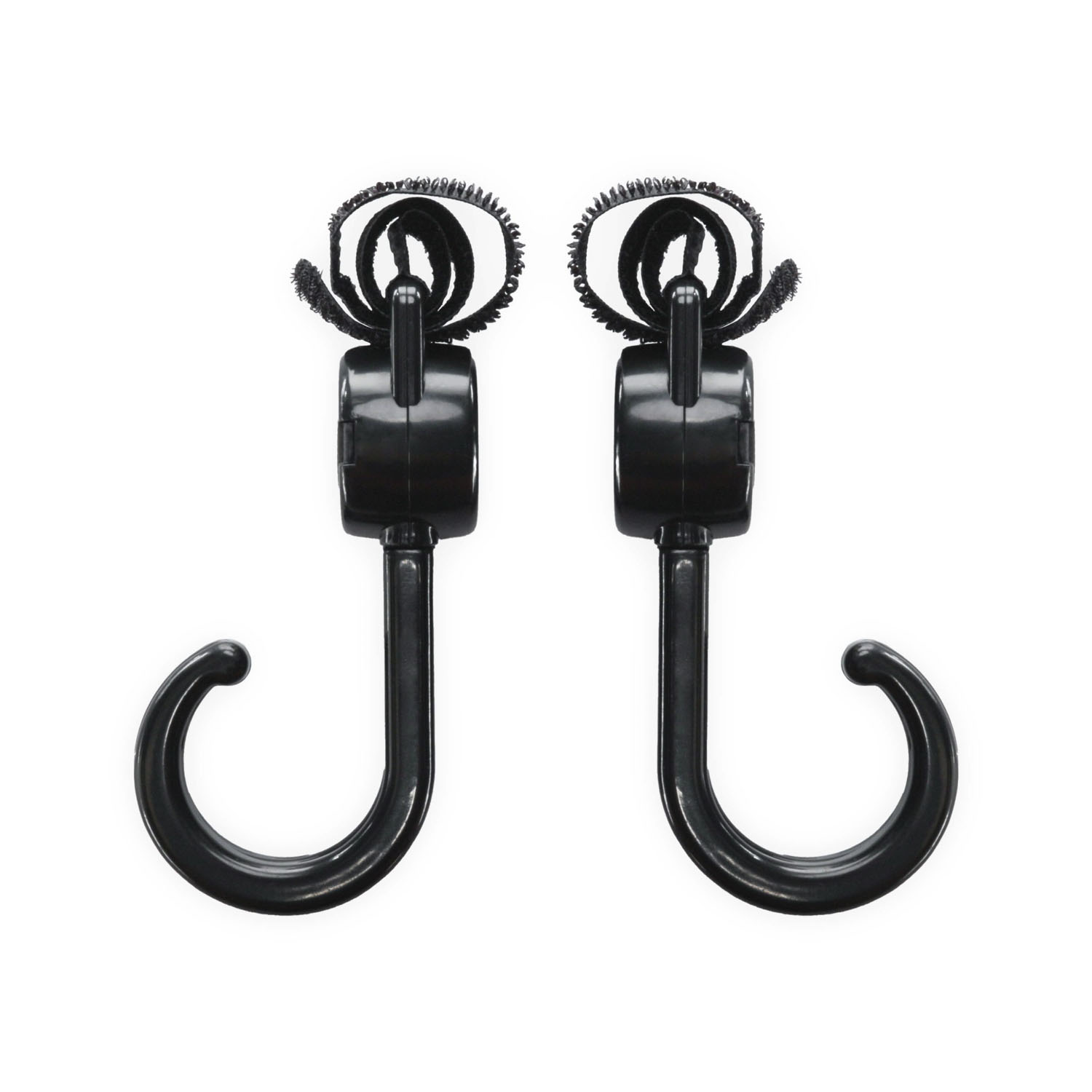 ZOPA Dvojitý háček na kočárek 2 ks, Black