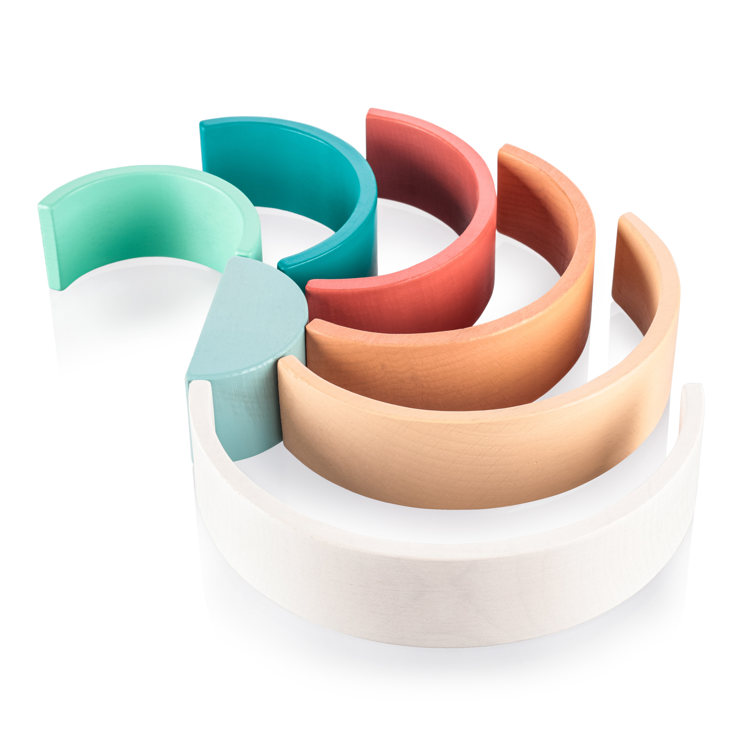 ZOPA Dřevěná skládací duha, Sunset