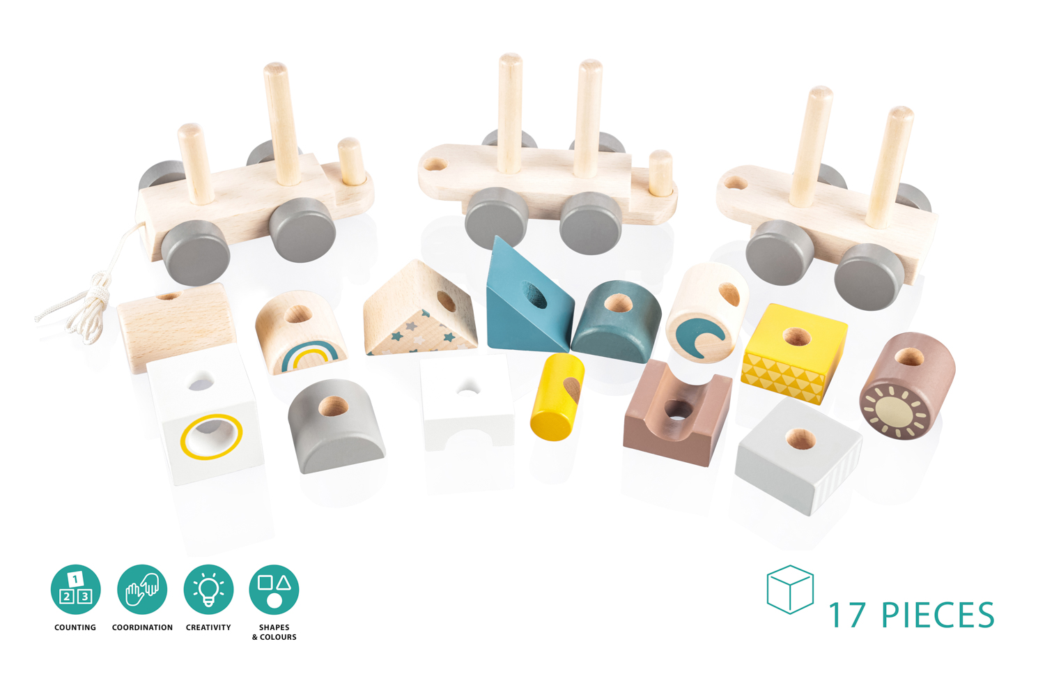 ZOPA Dřevěný vláček, Train