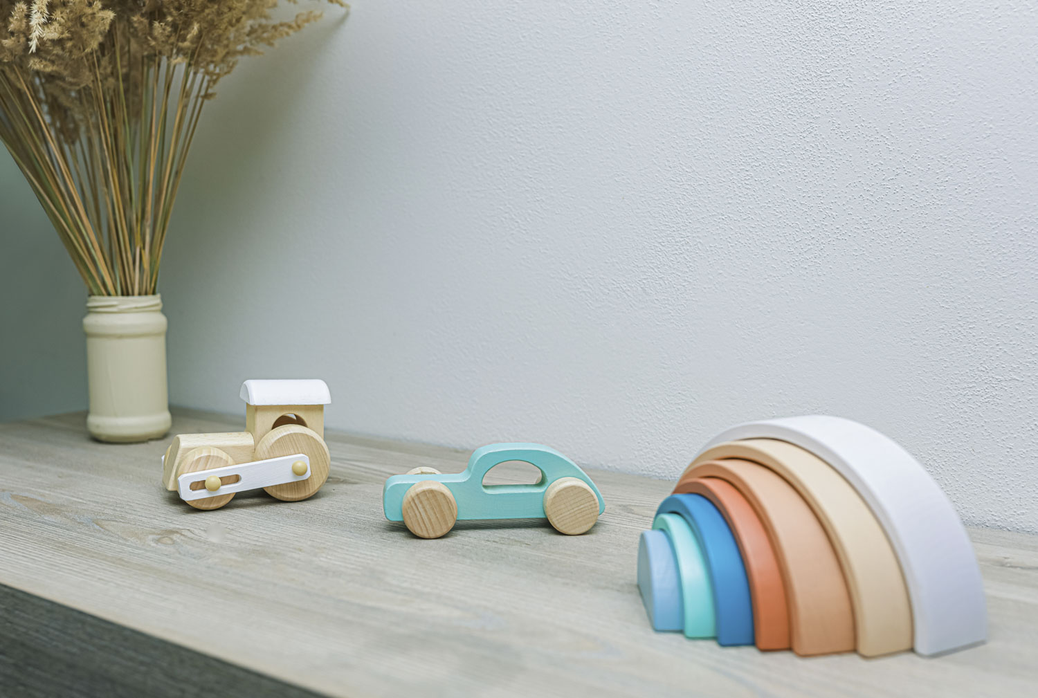 ZOPA Dřevěné sportovní autíčko, Grey