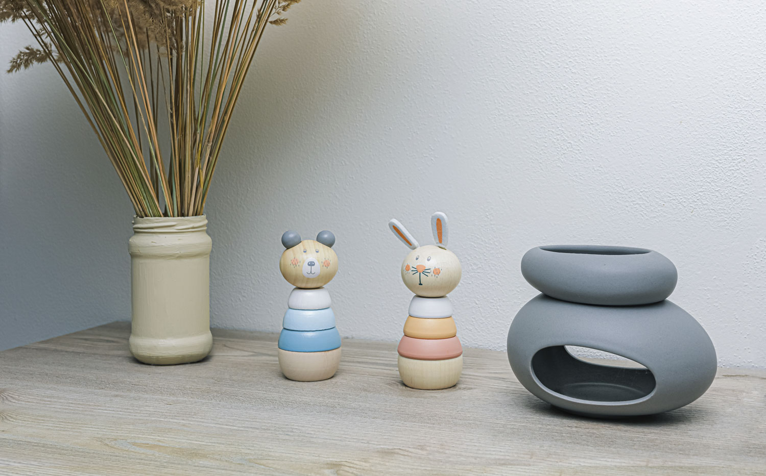 Dřevěné nasazovací zvířátko, Rabbit