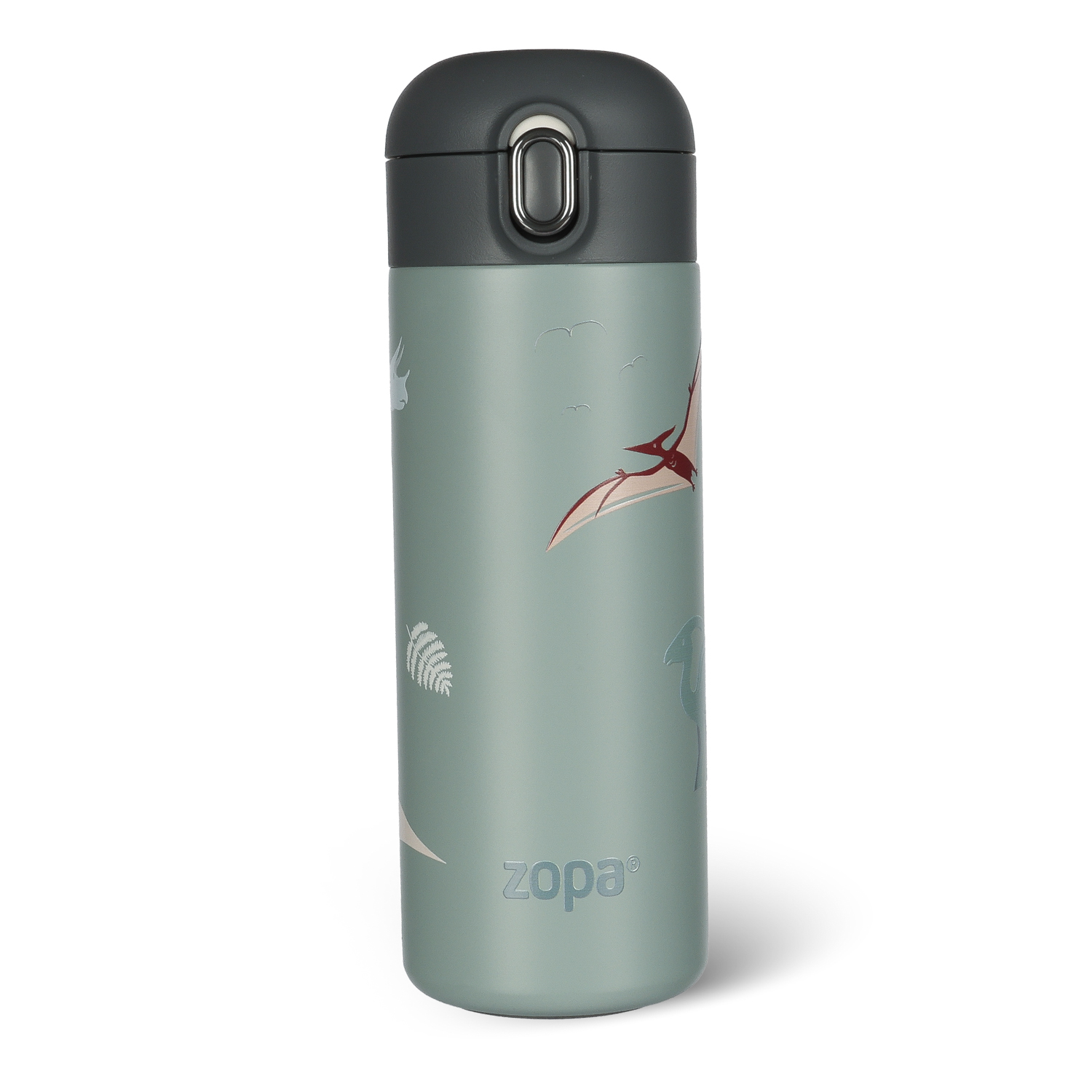 Zopa Termoska na tekutiny s brčkem 400 ml, Dino