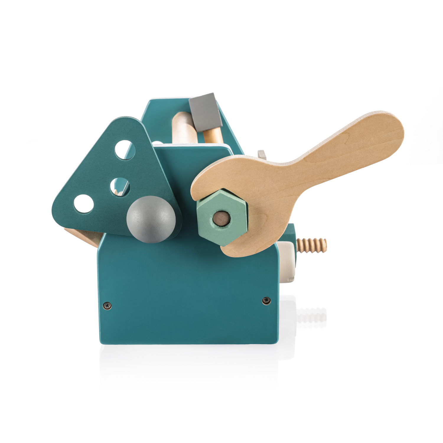 ZOPA Dřevěná sada nářadí v boxu, Blue