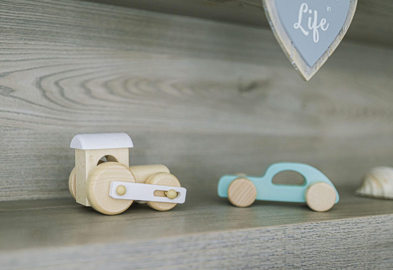 ZOPA Dřevěné sportovní autíčko, Mint