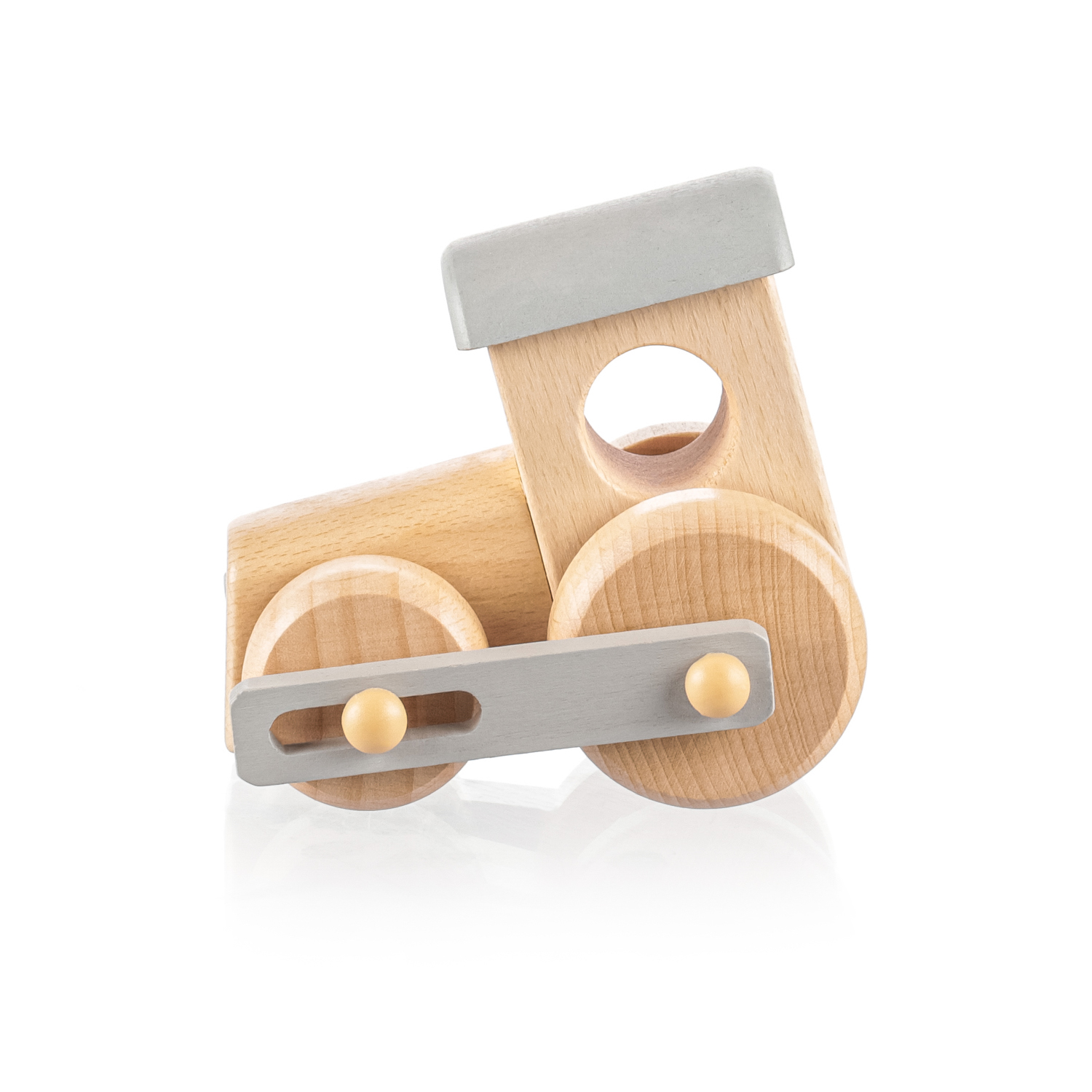ZOPA Dřevěná mašinka, Grey