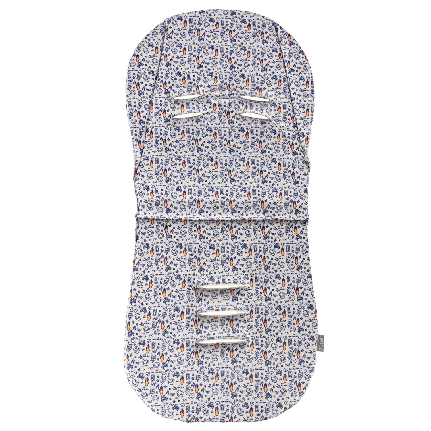Zopa Podložka do kočárku Easy, Emoji Beige