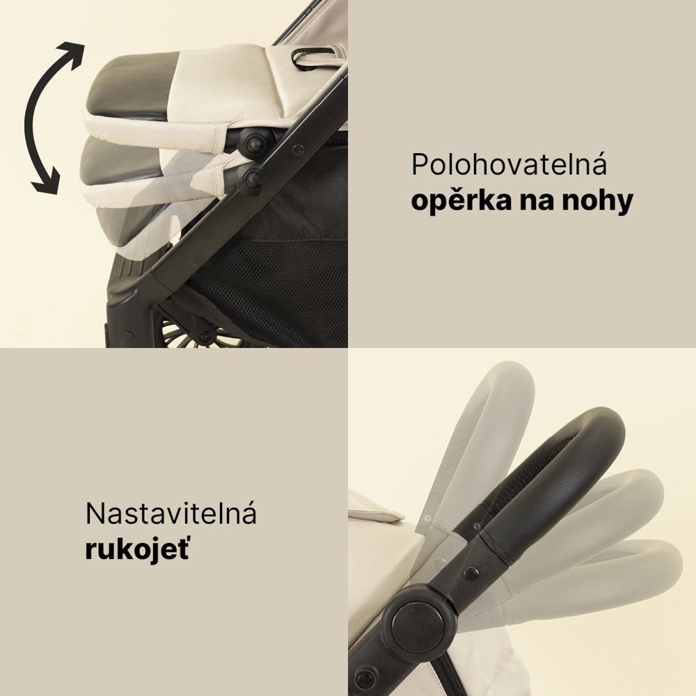 Sportovní kočárek Moya, Boss Grey
