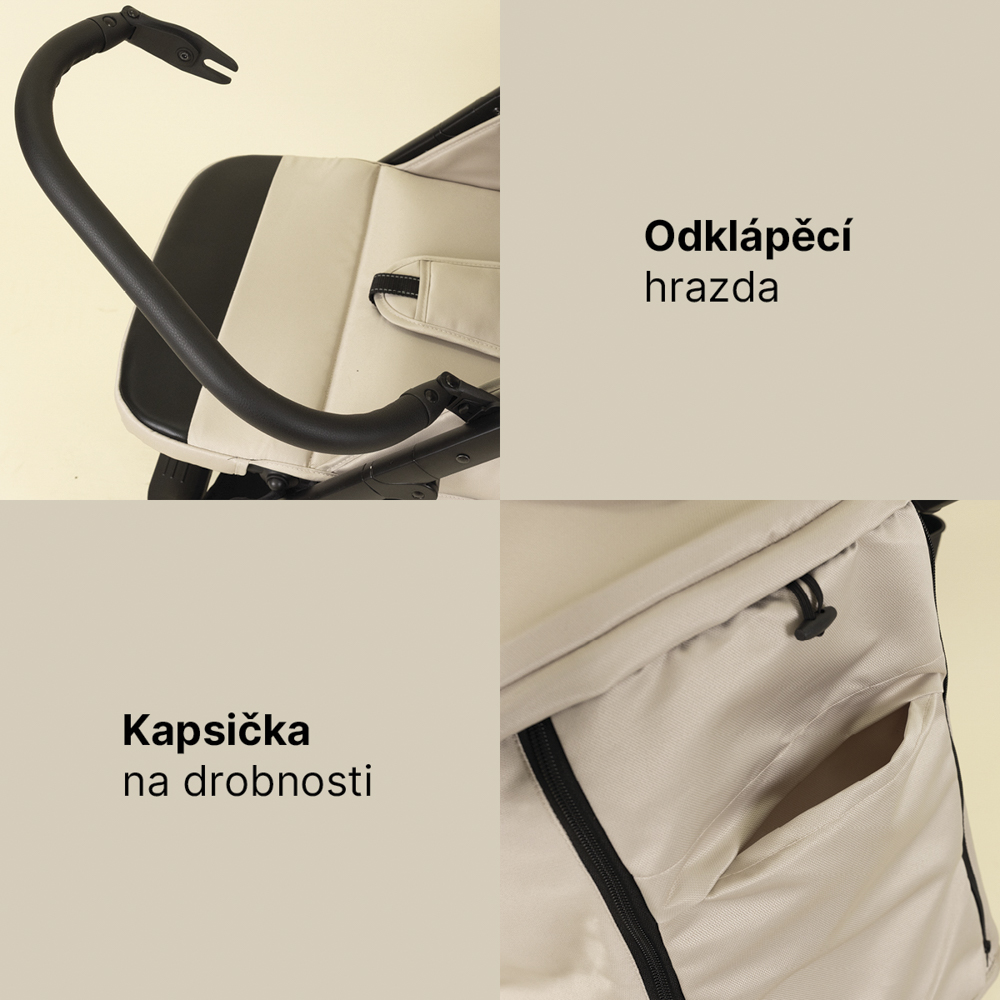 Sportovní kočárek Moya, Boss Grey