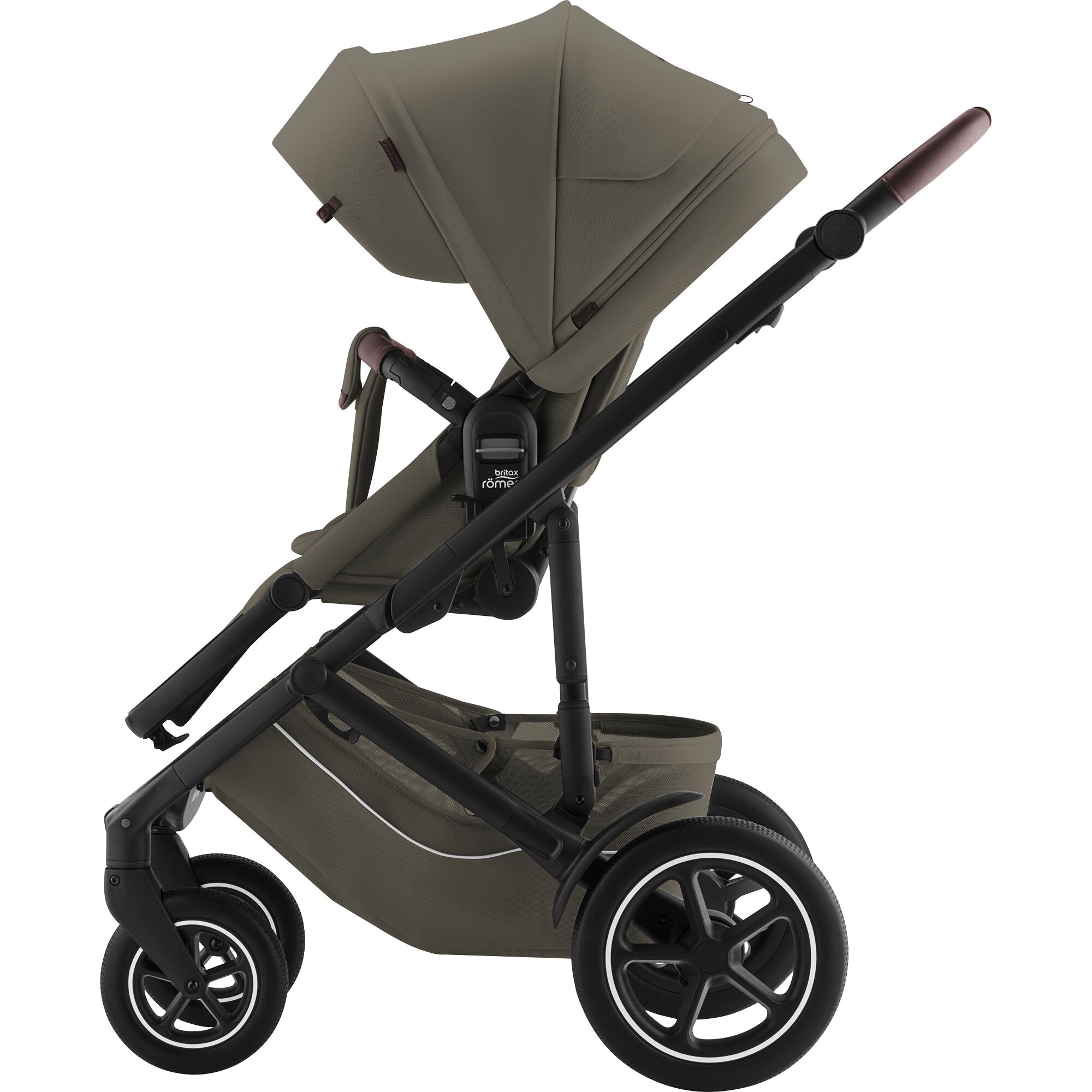 Britax Set kočárek Smile 5Z + hluboká korba Lux, Urban Olive