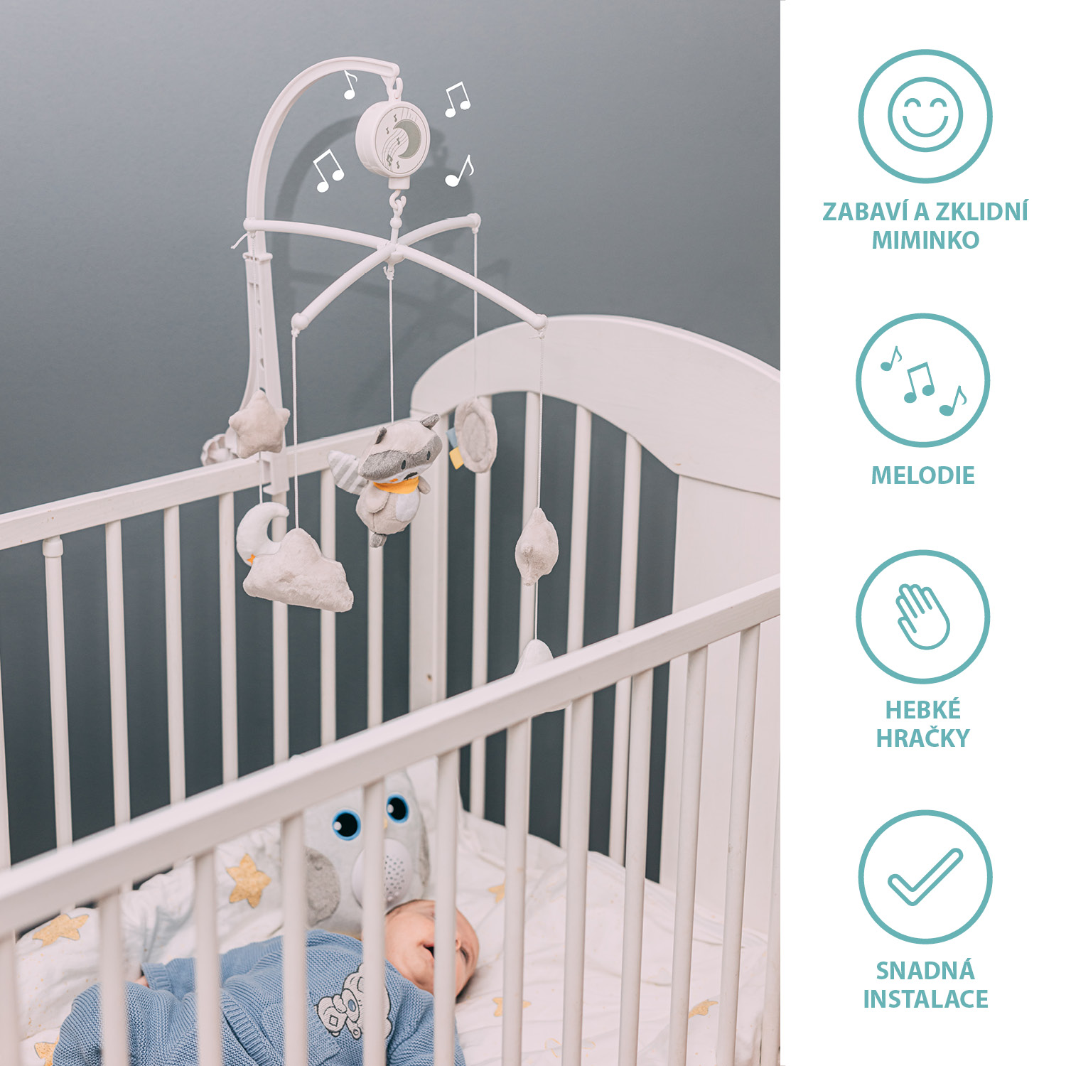 ZOPA Kolotoč na postýlku, Birds