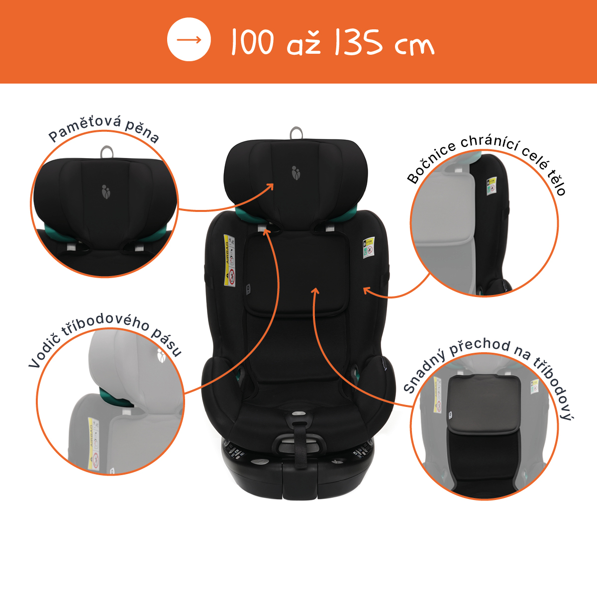 ZOPA Voyager Maxi i-size 2025 Night Black