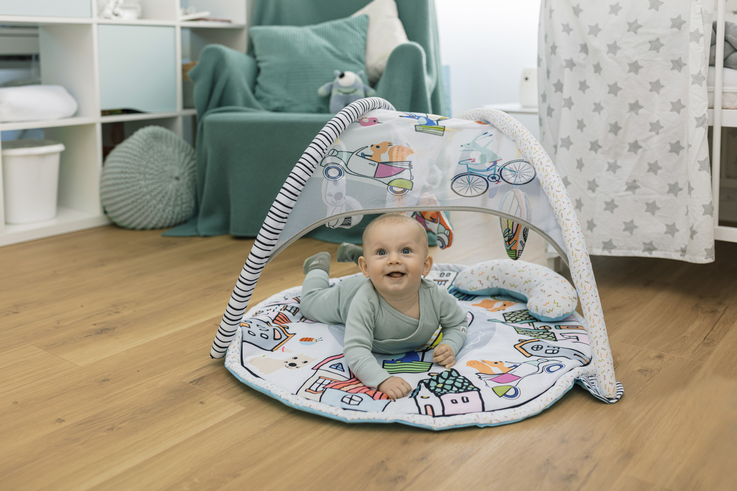 ZOPA Hrací deka aktivity, Town Square