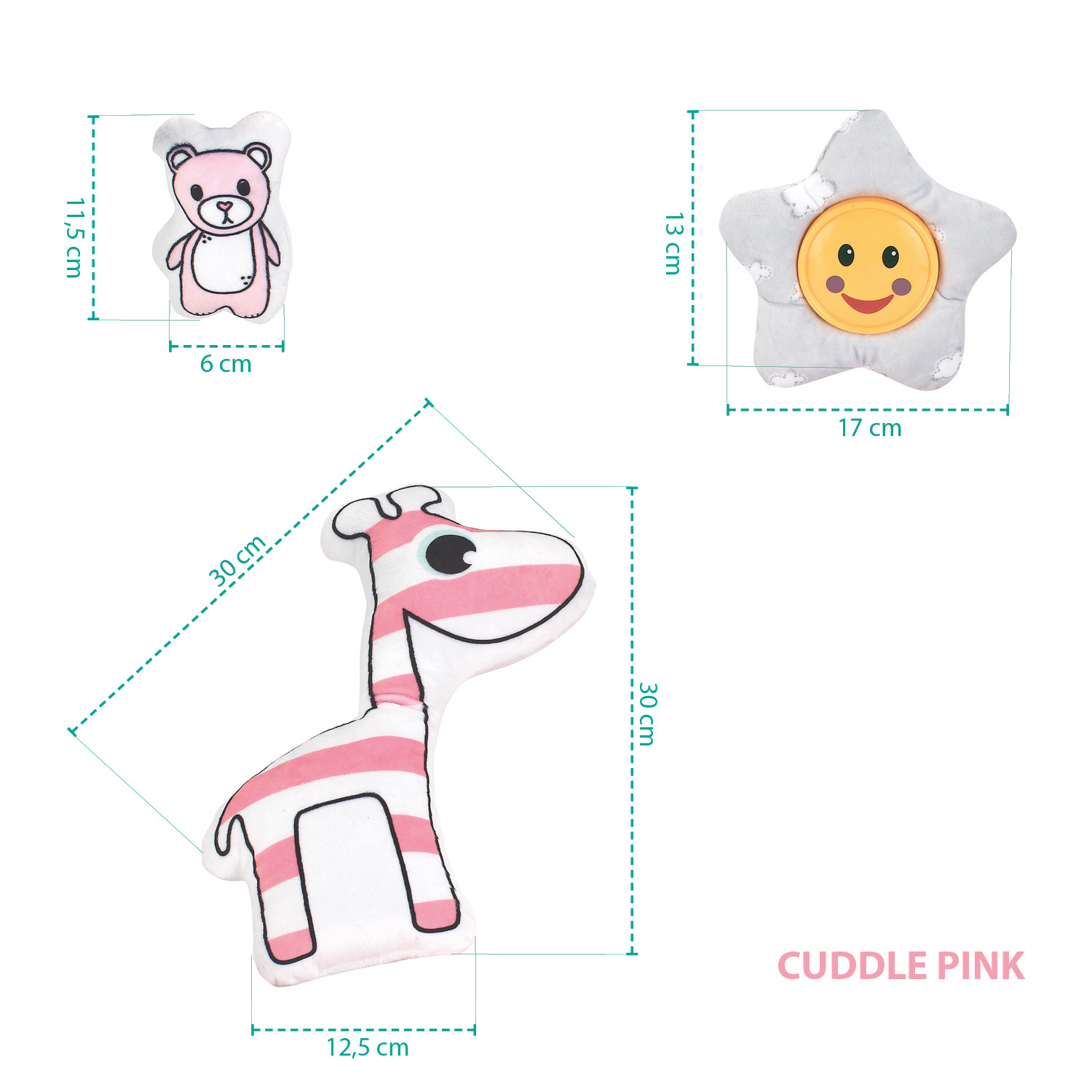 ZOPA Hrací deka comfort, Cuddle Pink