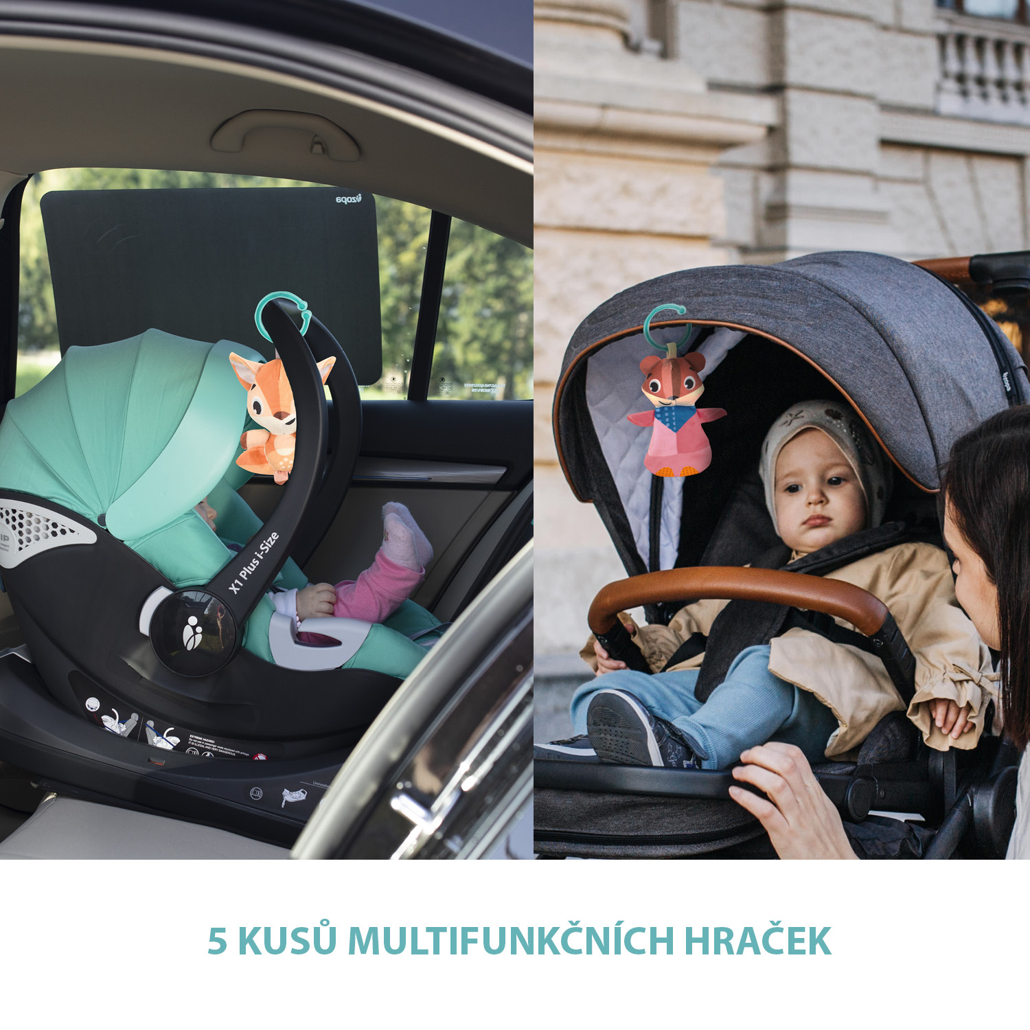 ZOPA Hrací deka 3D, Forest Green