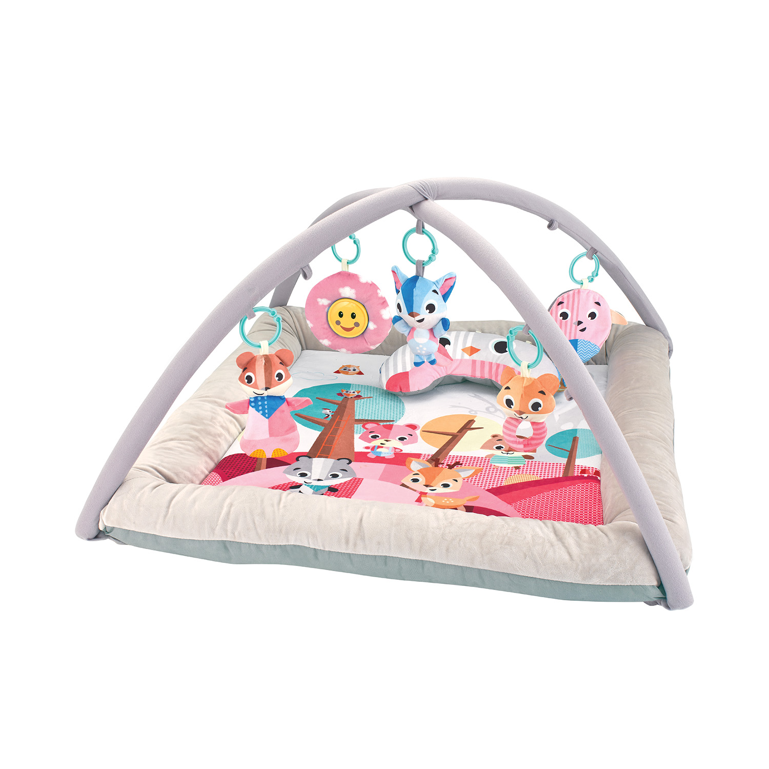 ZOPA Hrací deka 3D, Forest Pink