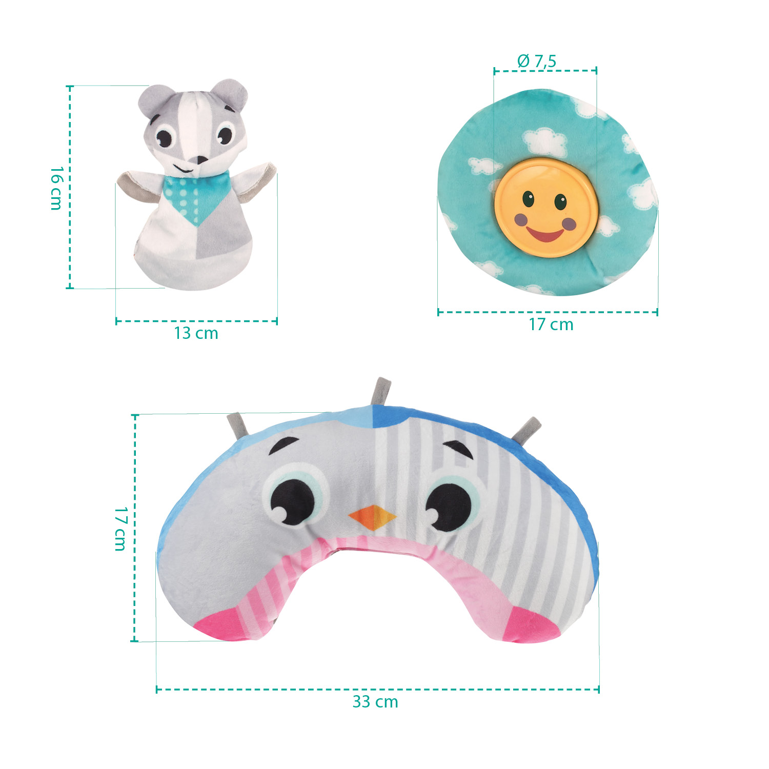 ZOPA Hrací deka 3D, Forest Pink