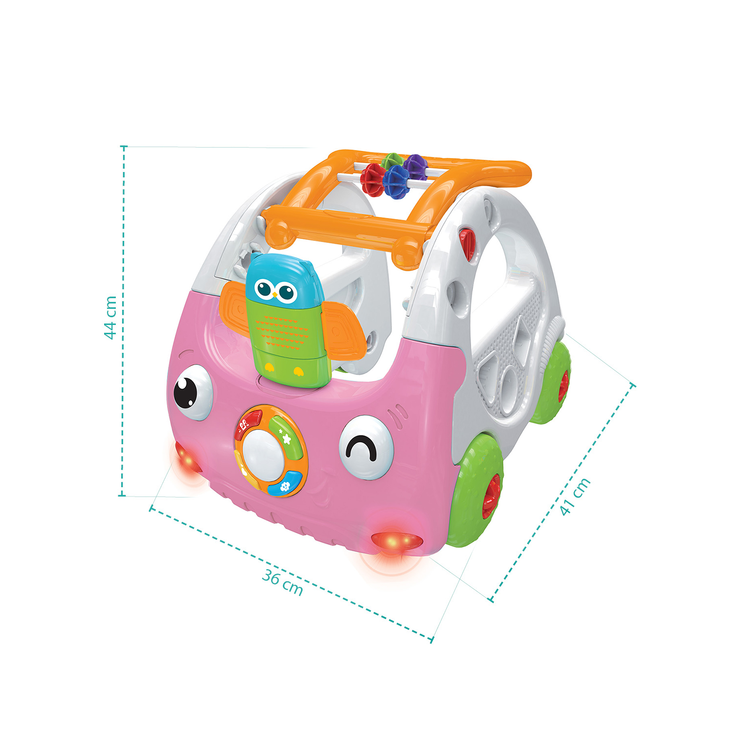 ZOPA Aktivity chodítko 3v1, Pink