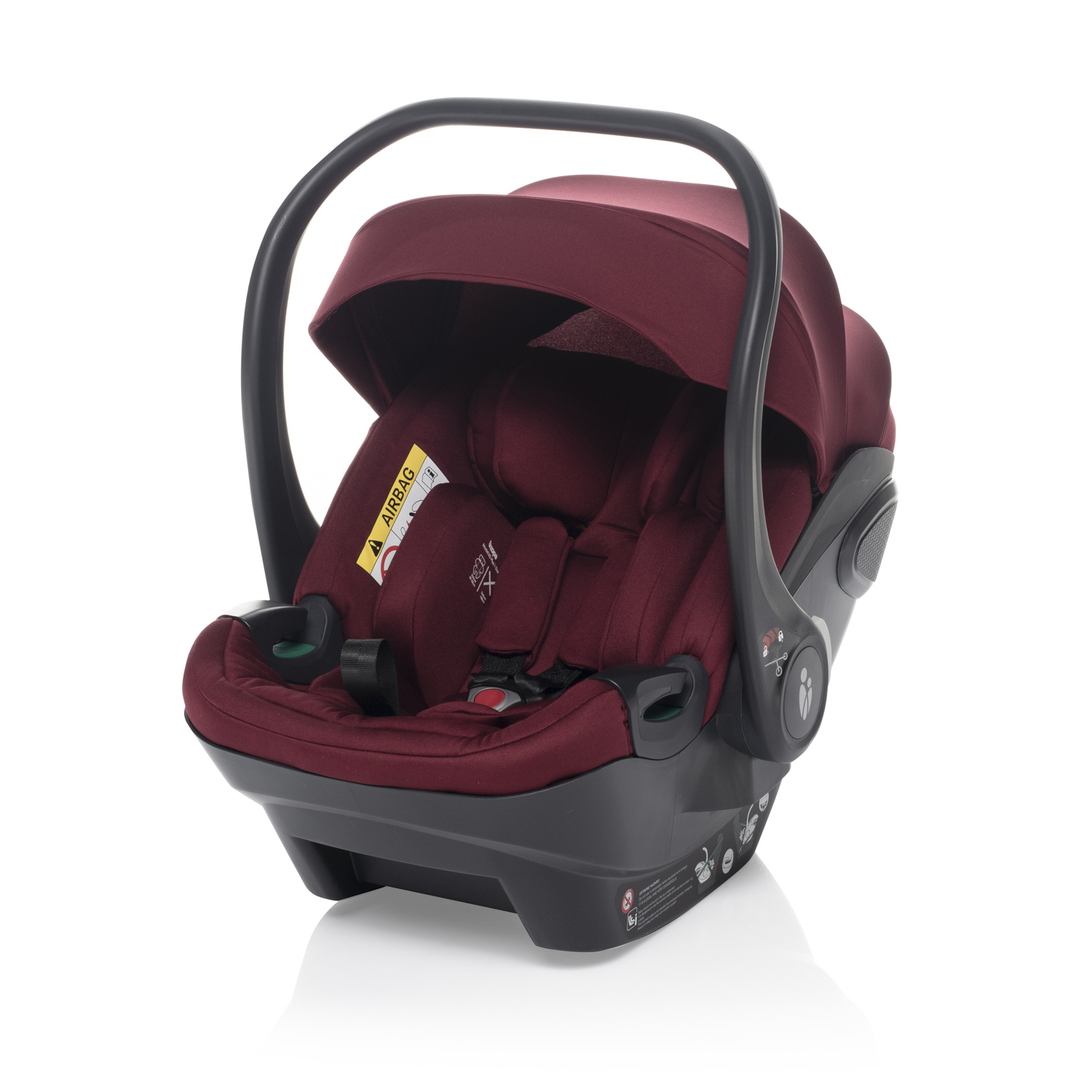 ZOPA XS Plus i-size 2025 Bordó Red