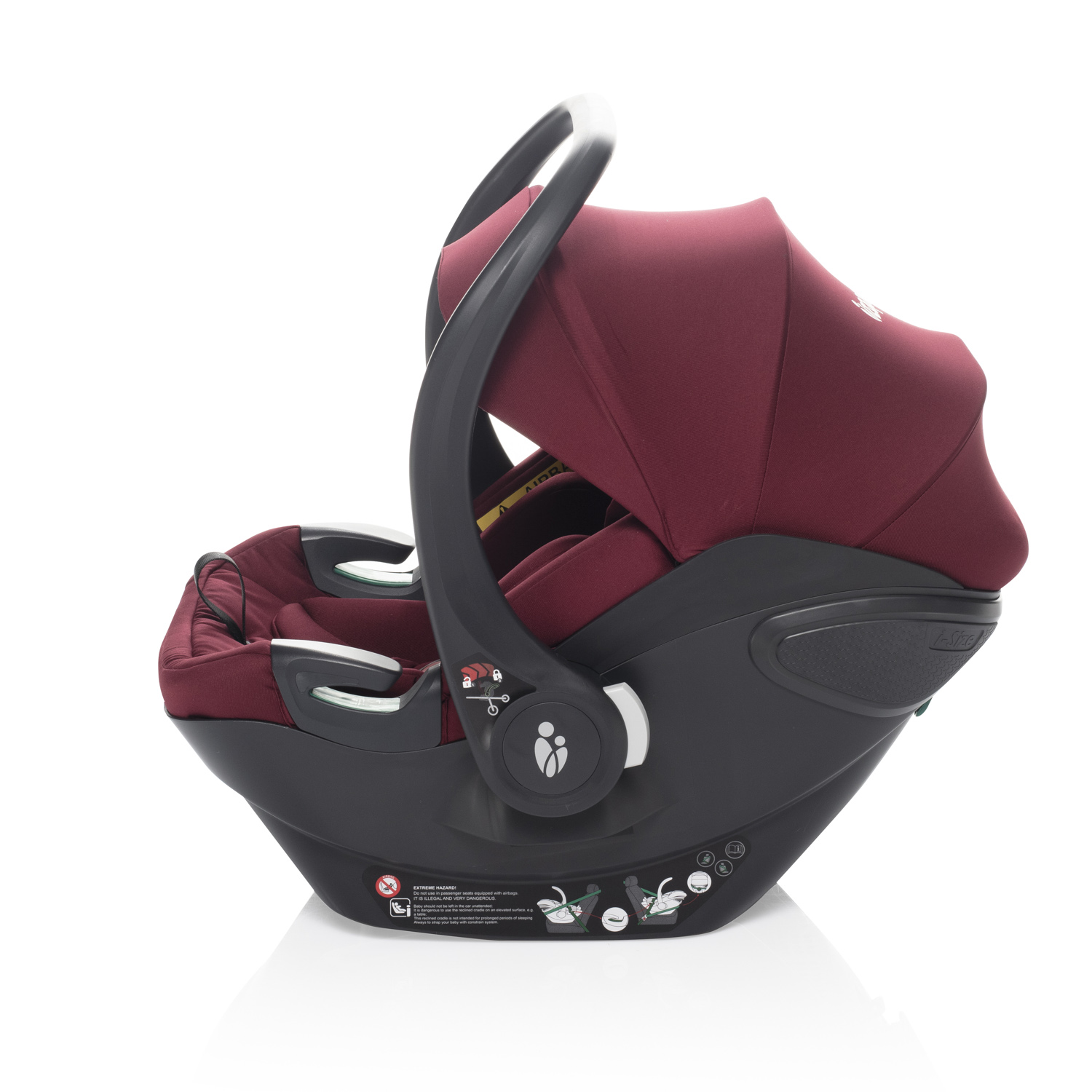 ZOPA XS Plus i-size 2025 Bordó Red