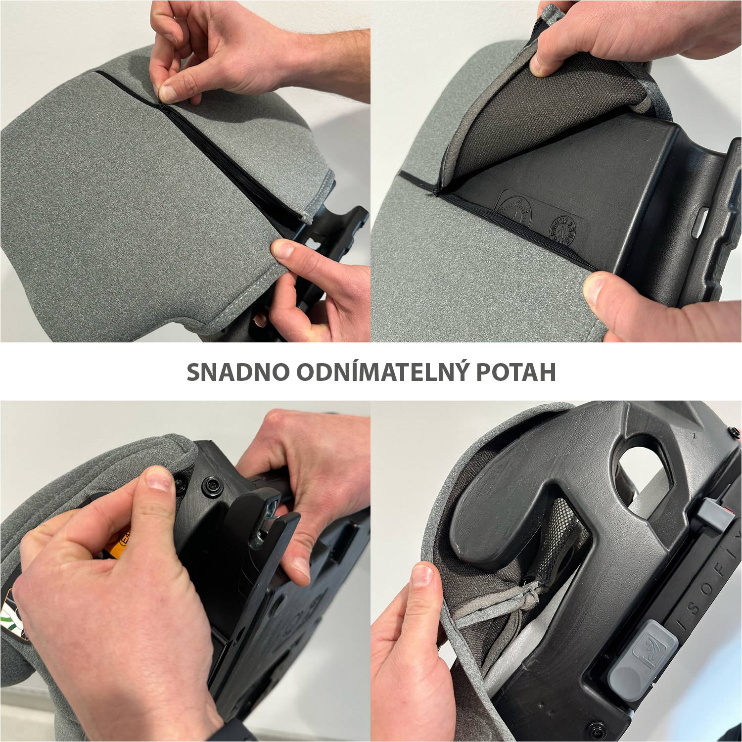 ZOPA Autosedačka iBooster i-Size, Night Black