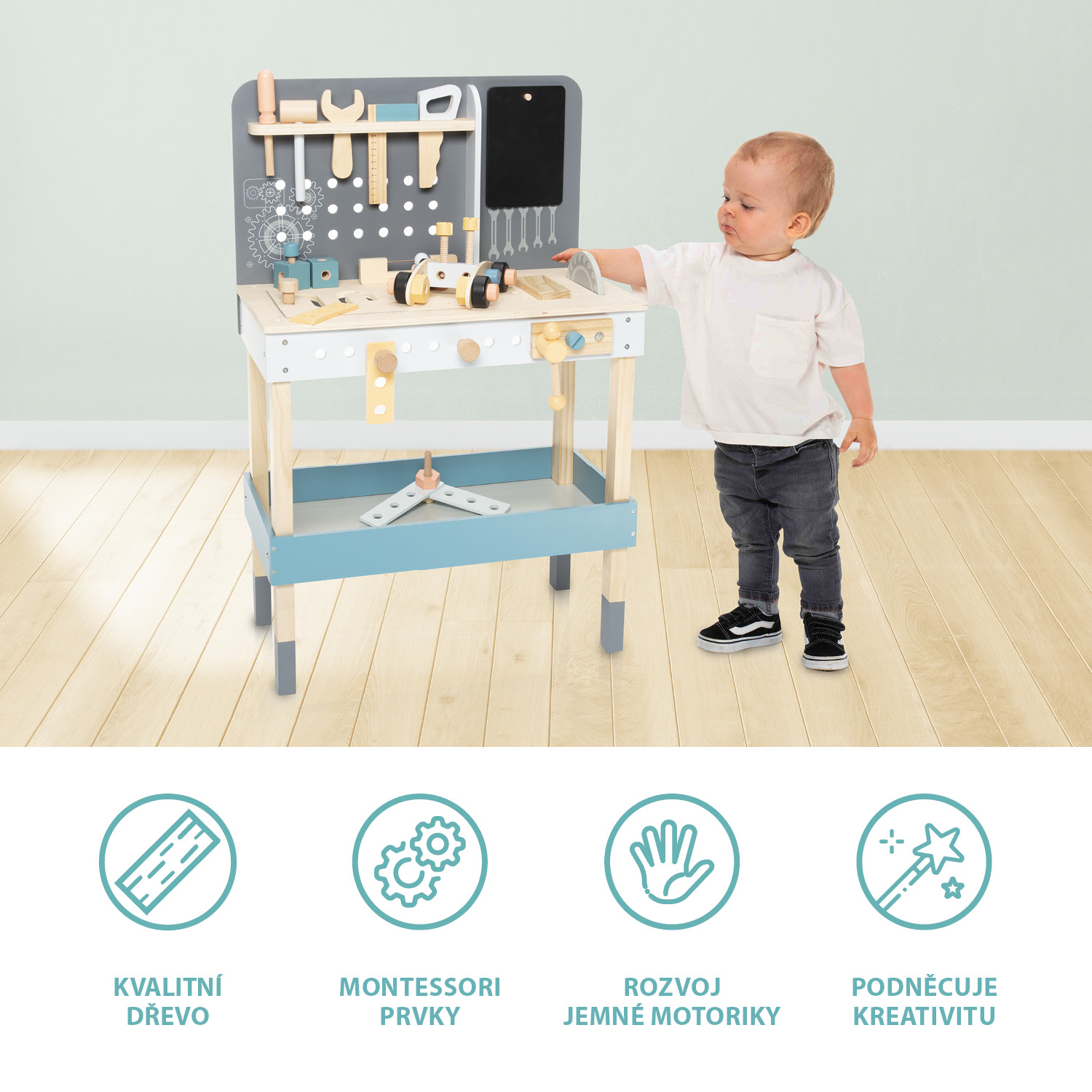 ZOPA Dřevěný ponk, Wood