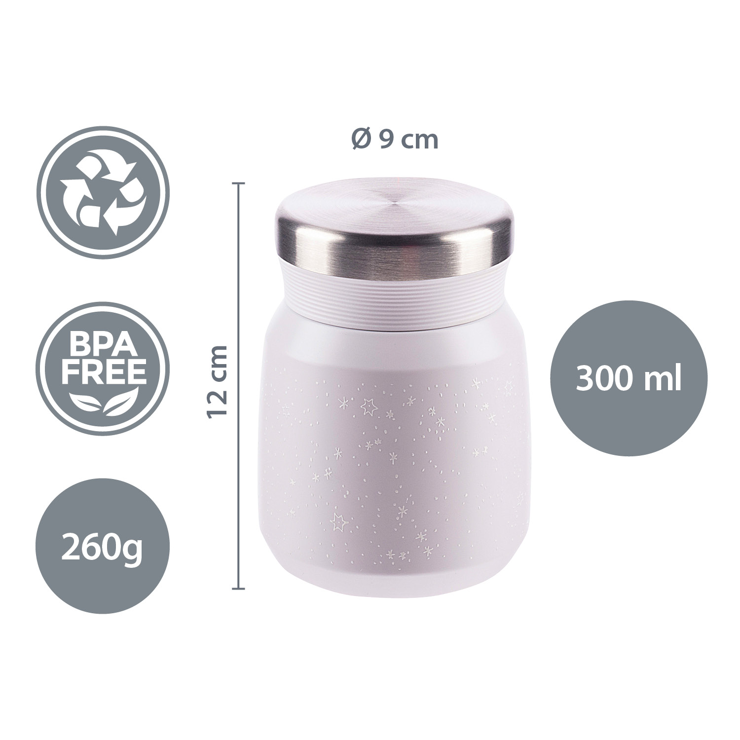ZOPA Termoska na jídlo 300 ml, Safari