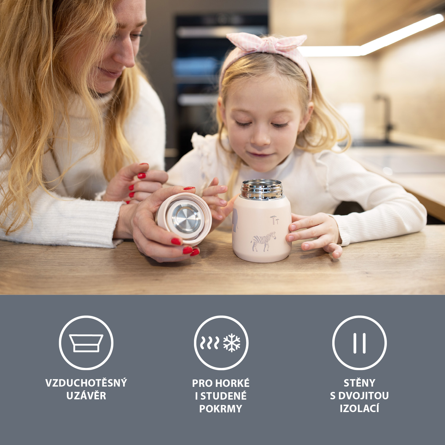 ZOPA Termoska na jídlo 300 ml, City