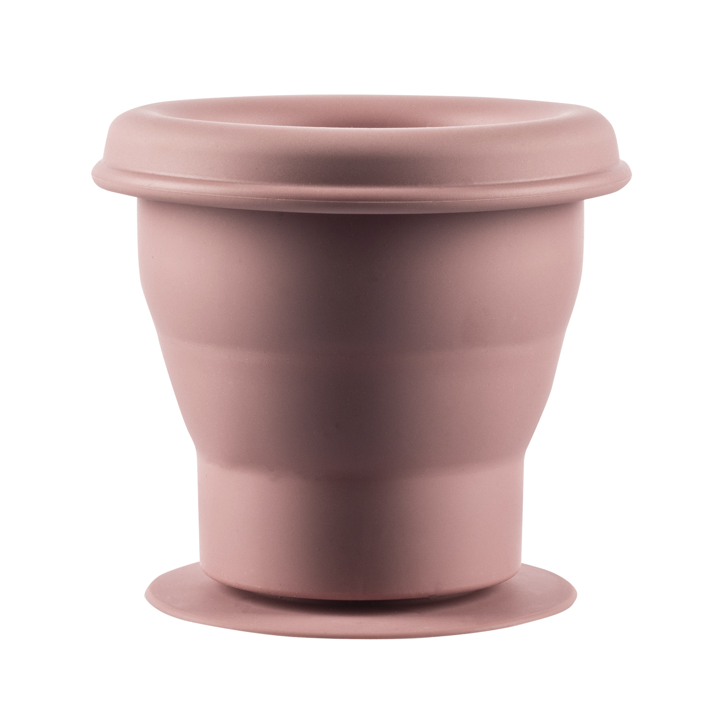 Silikonová miska na sušenky s přísavkou, Old Pink