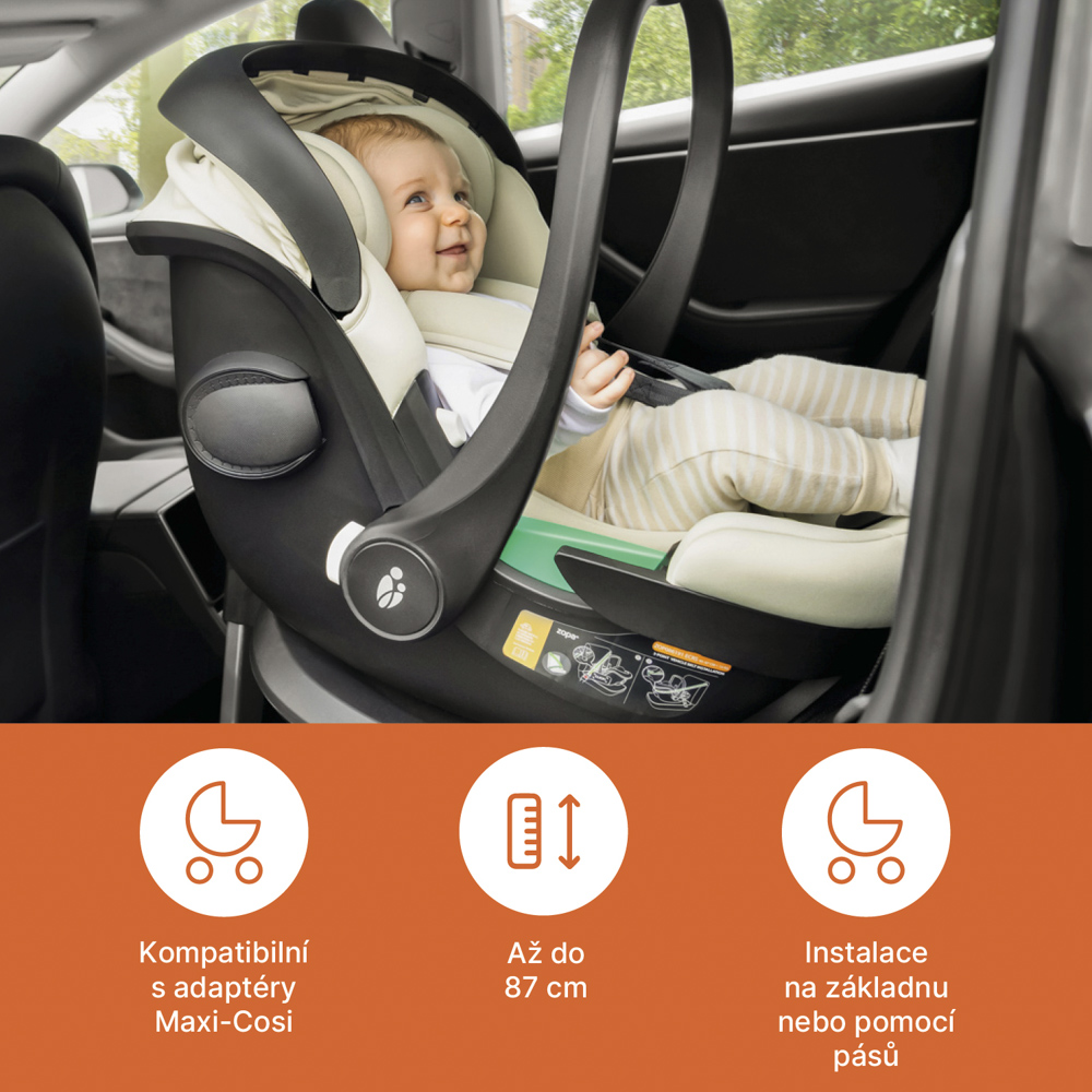 ZOPA XM Plus i-Size bundle 2025 Night Black